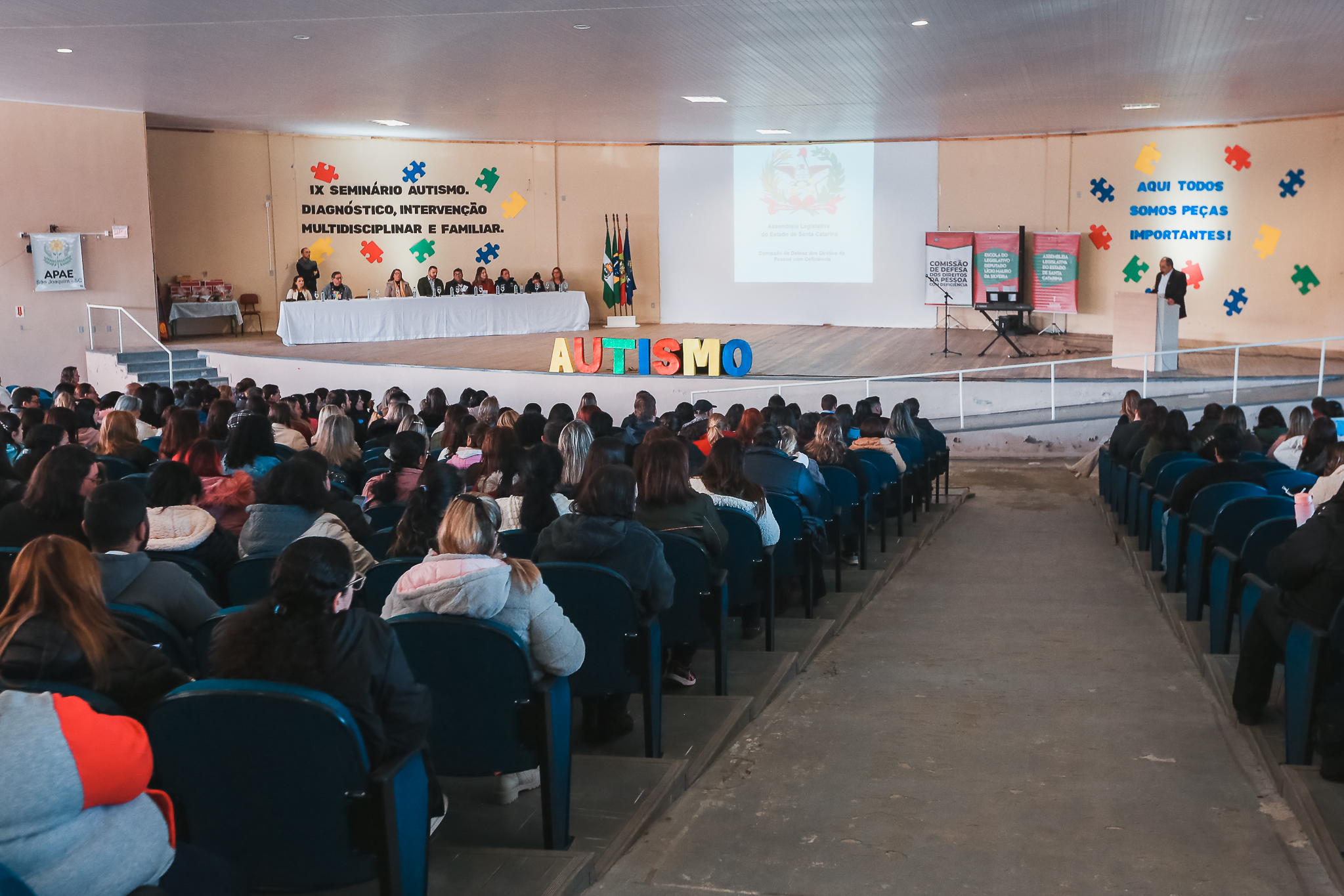 IX Seminário Municipal - Autismo: Diagnóstico, Intervenção Multidisciplinar e Familiar - São Joaquim