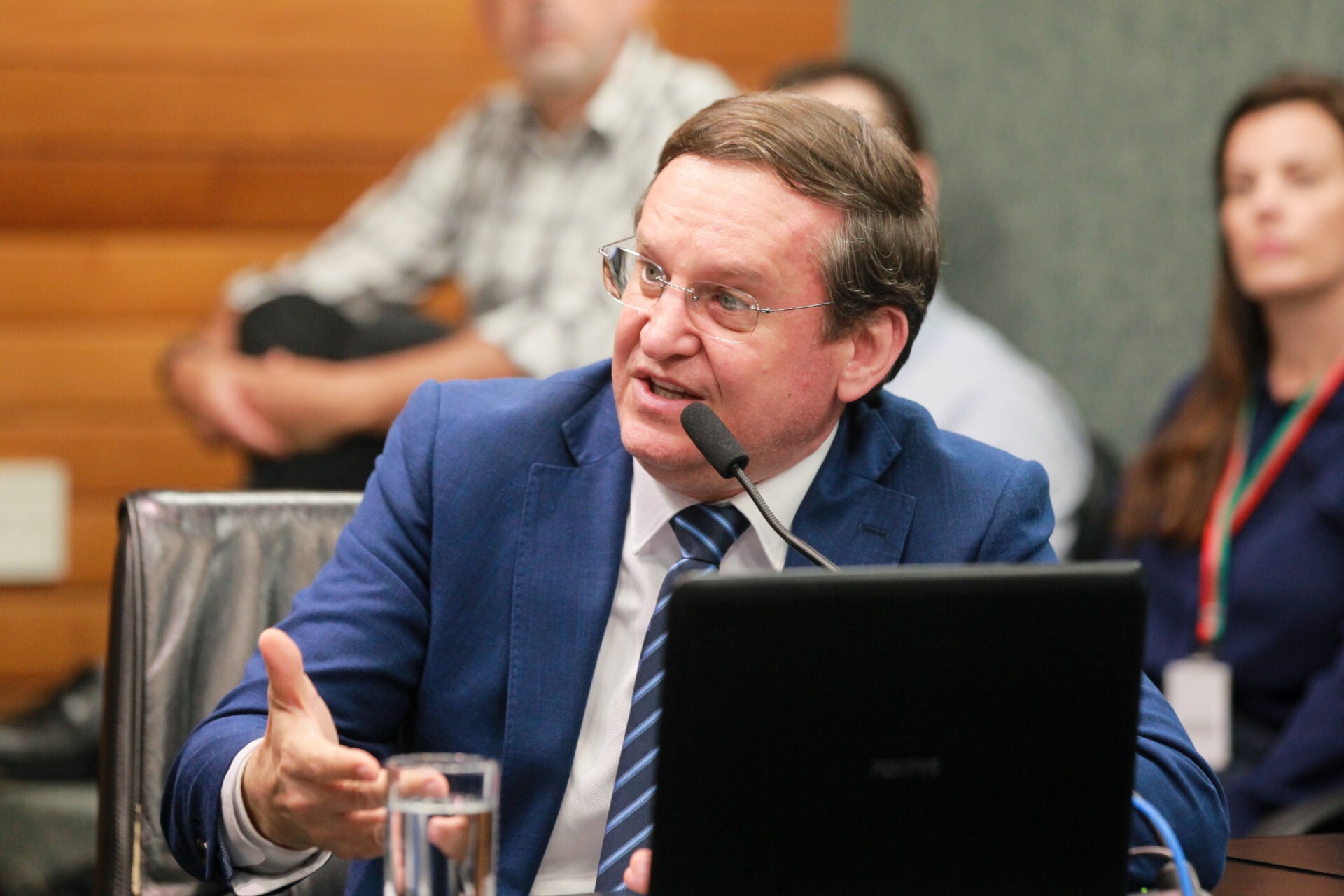 Deputado Miotto acompanhou as informações repassadas pelo presidente da Casan