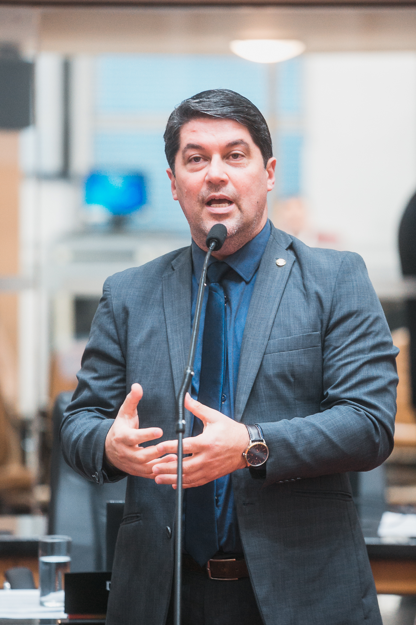 Interrupção de Sessão - Prefeito e Realeza de Porto Belo convidam para o 8º Festival do Camarão