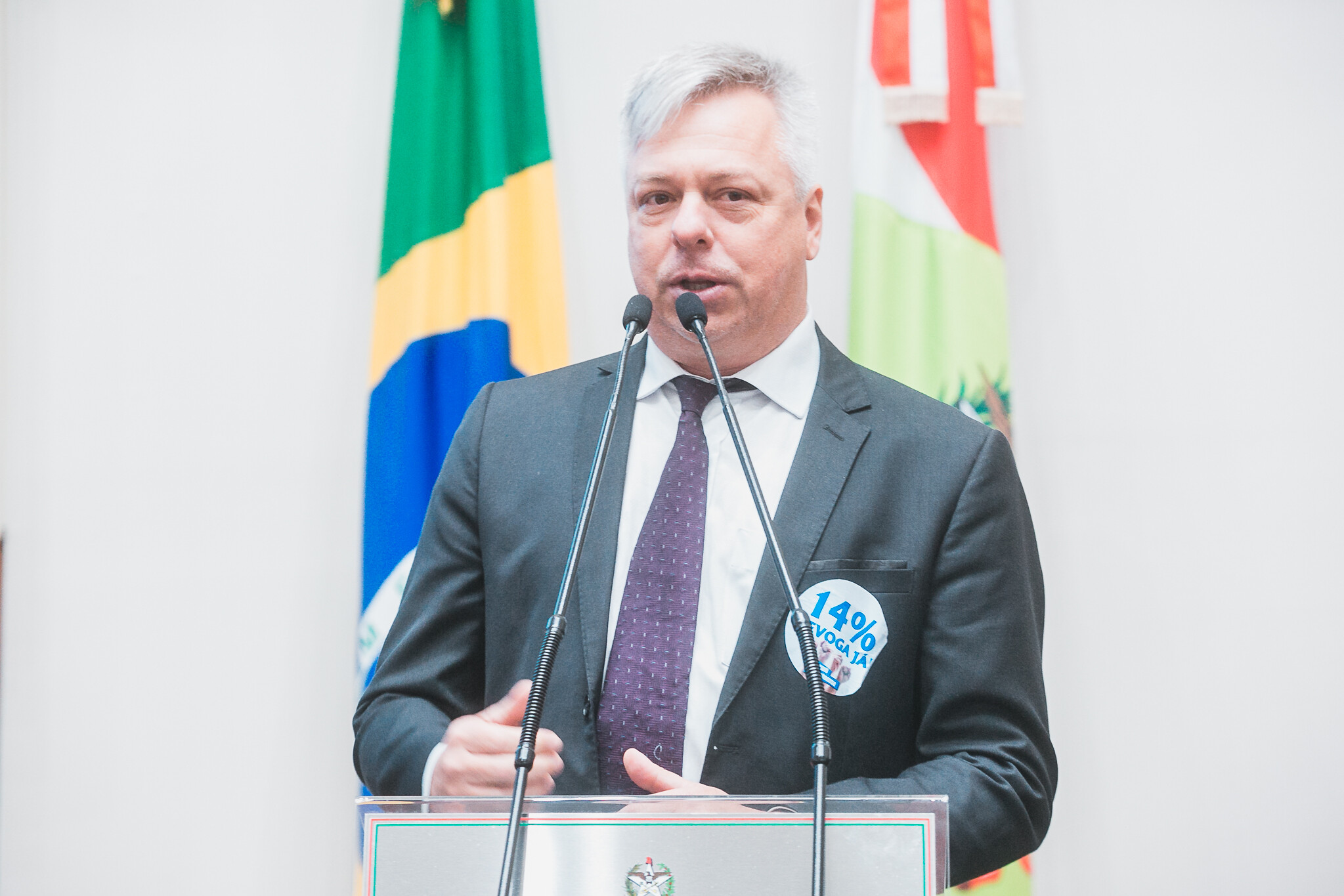 Deputado Fabiano da Luz, autor do PLC 4/2023