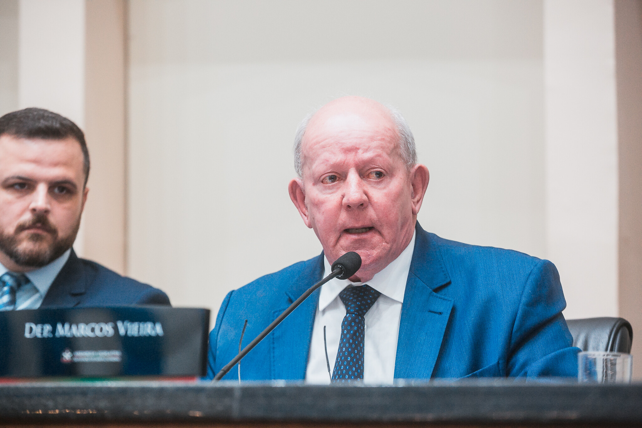 Deputado Marcos Vieira, proponente da audiência pública