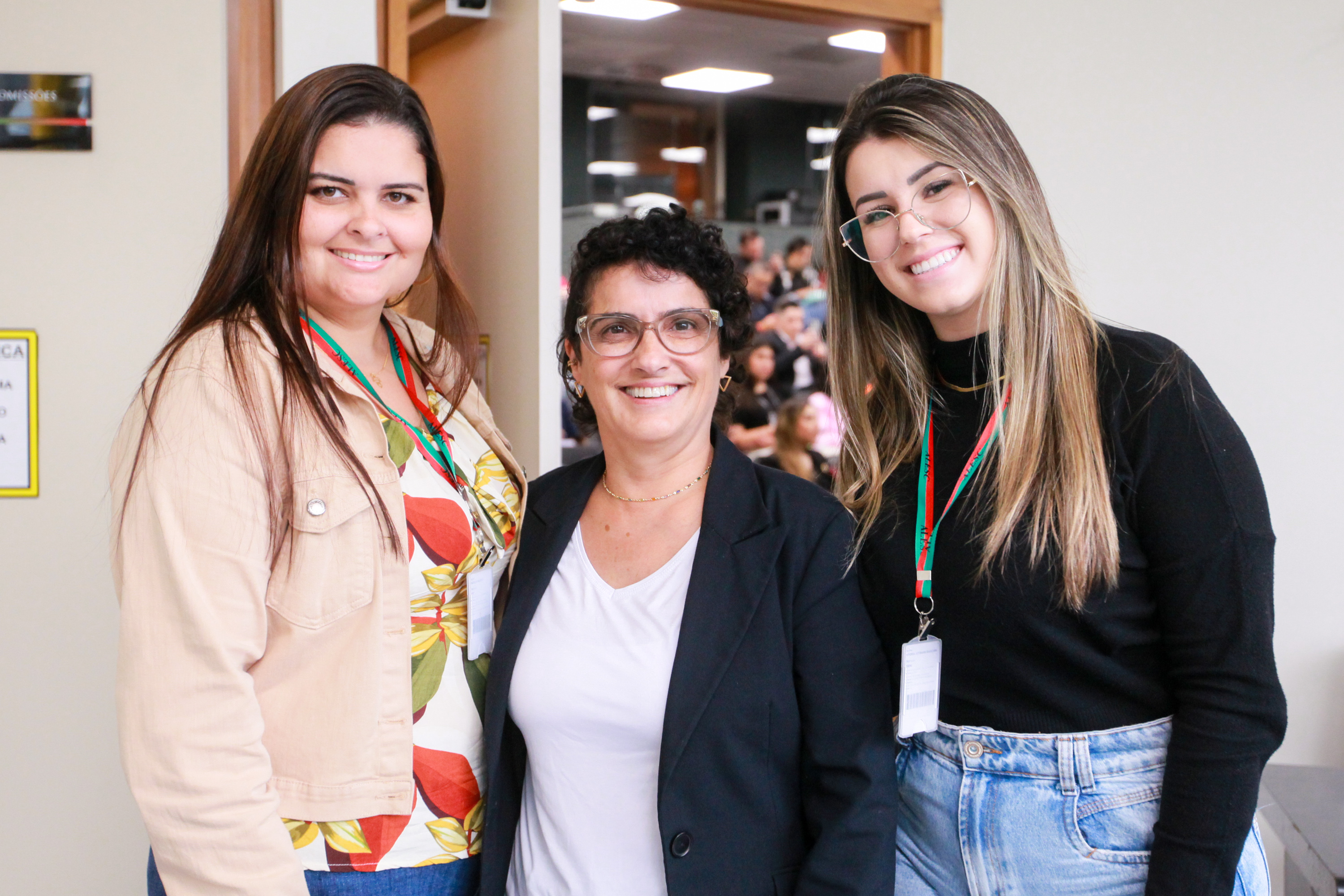 Estágio-visita - Palestra com a diretora da Escola da Alesc, Marlene Fengler
