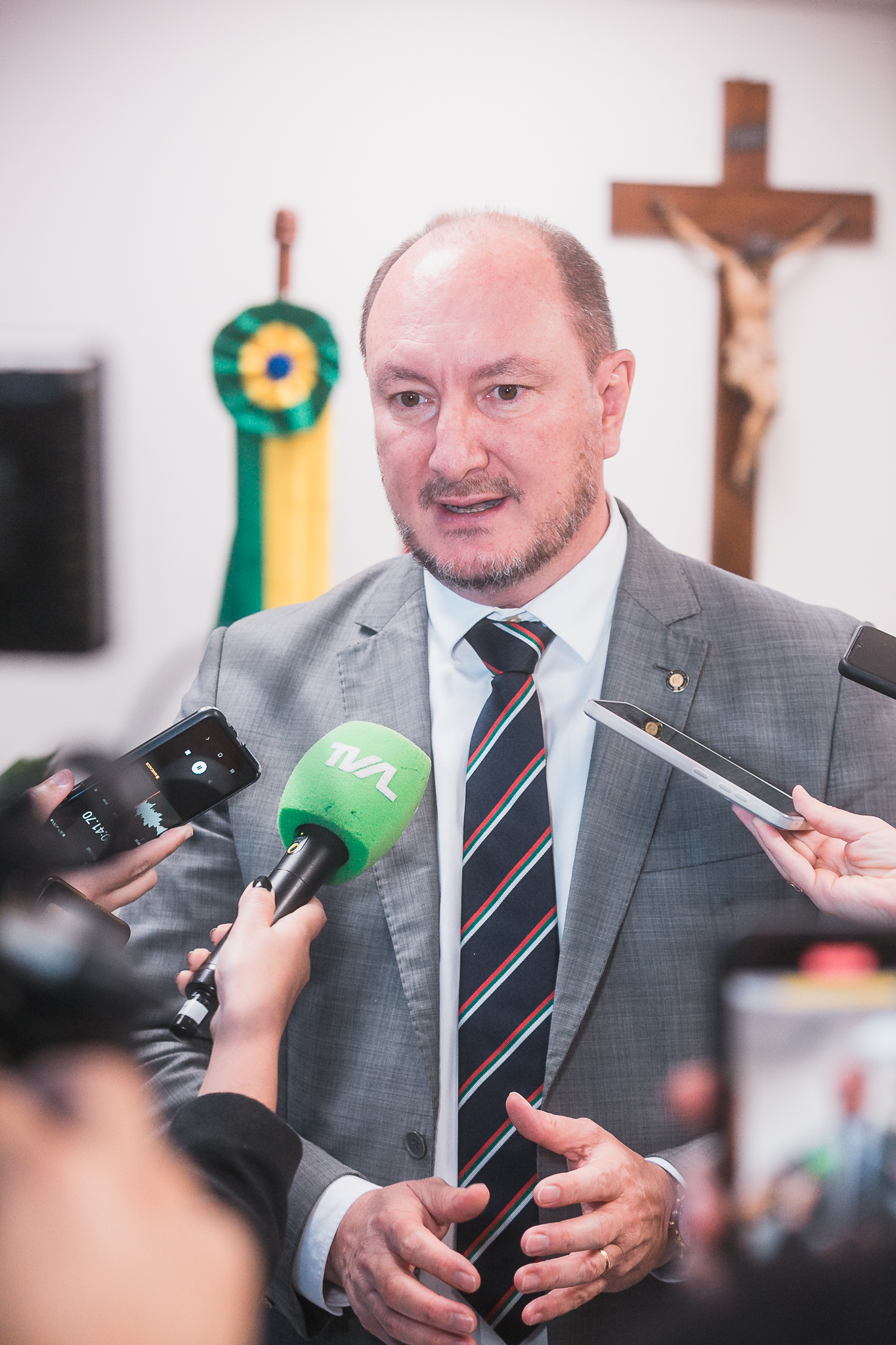 Reunião de Líderes - Deputado Mauro de Nadal (MDB)