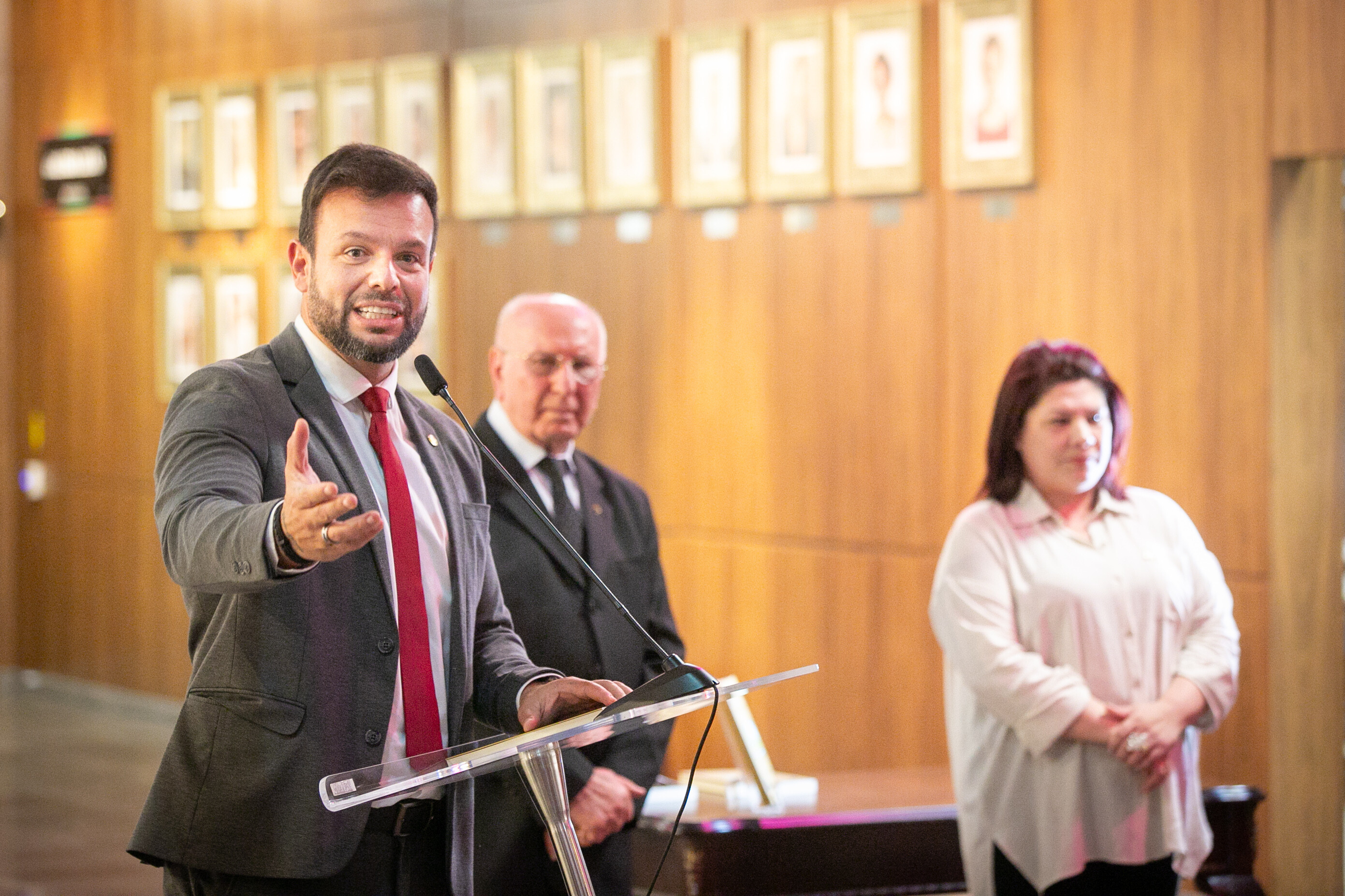 Deputado Pedrão (PP), prestigiou o lançamento literário