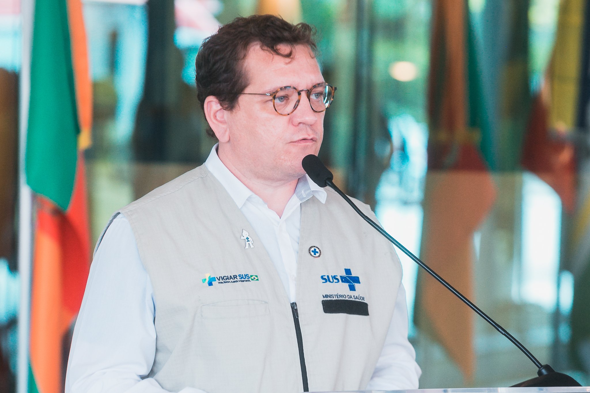 Ato oficial de entrega de Ambulâncias