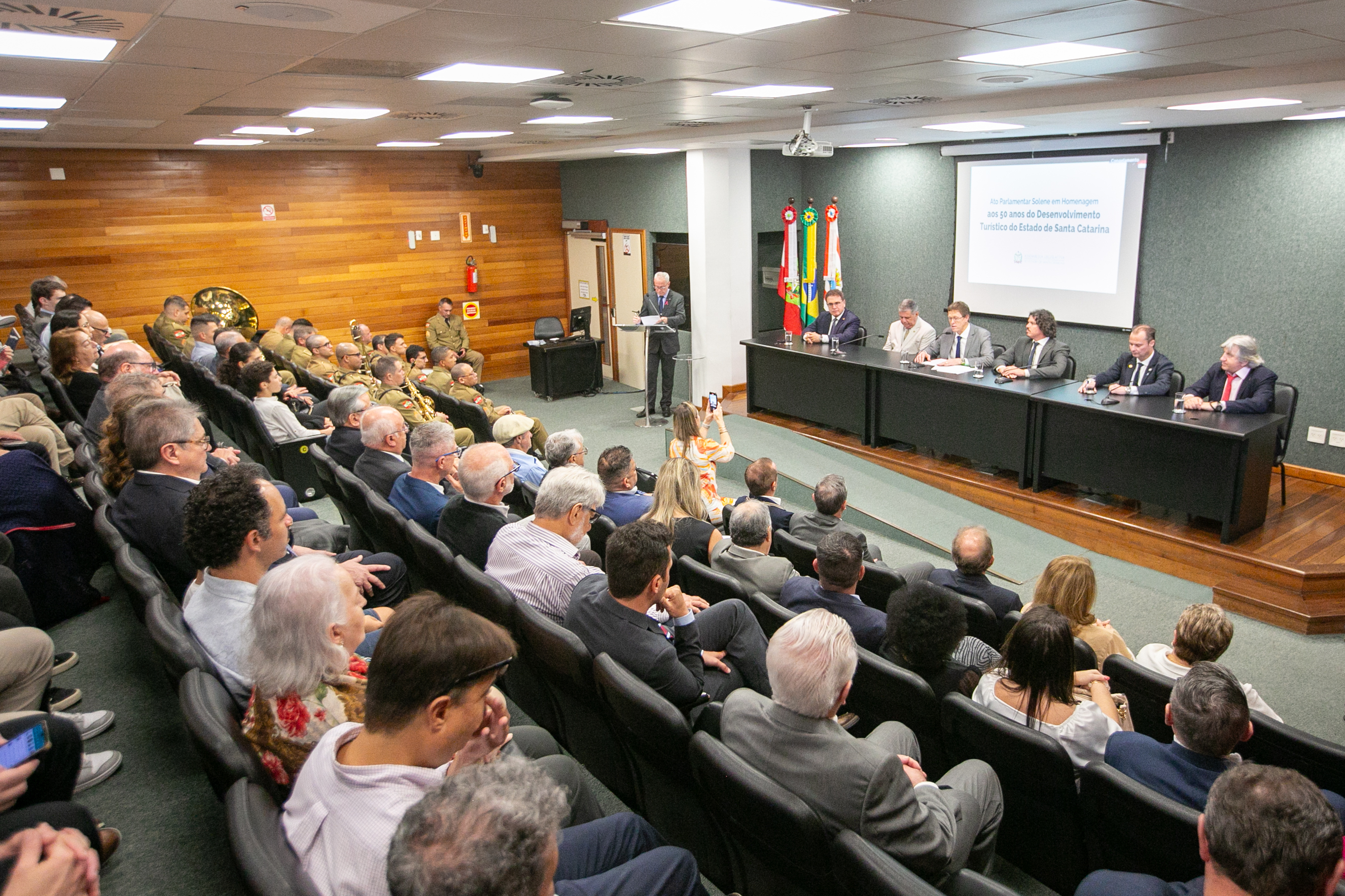 ATO PARLAMENTAR SOLENE – 50 anos do Desenvolvimento Turístico do Estado de Santa Catarina