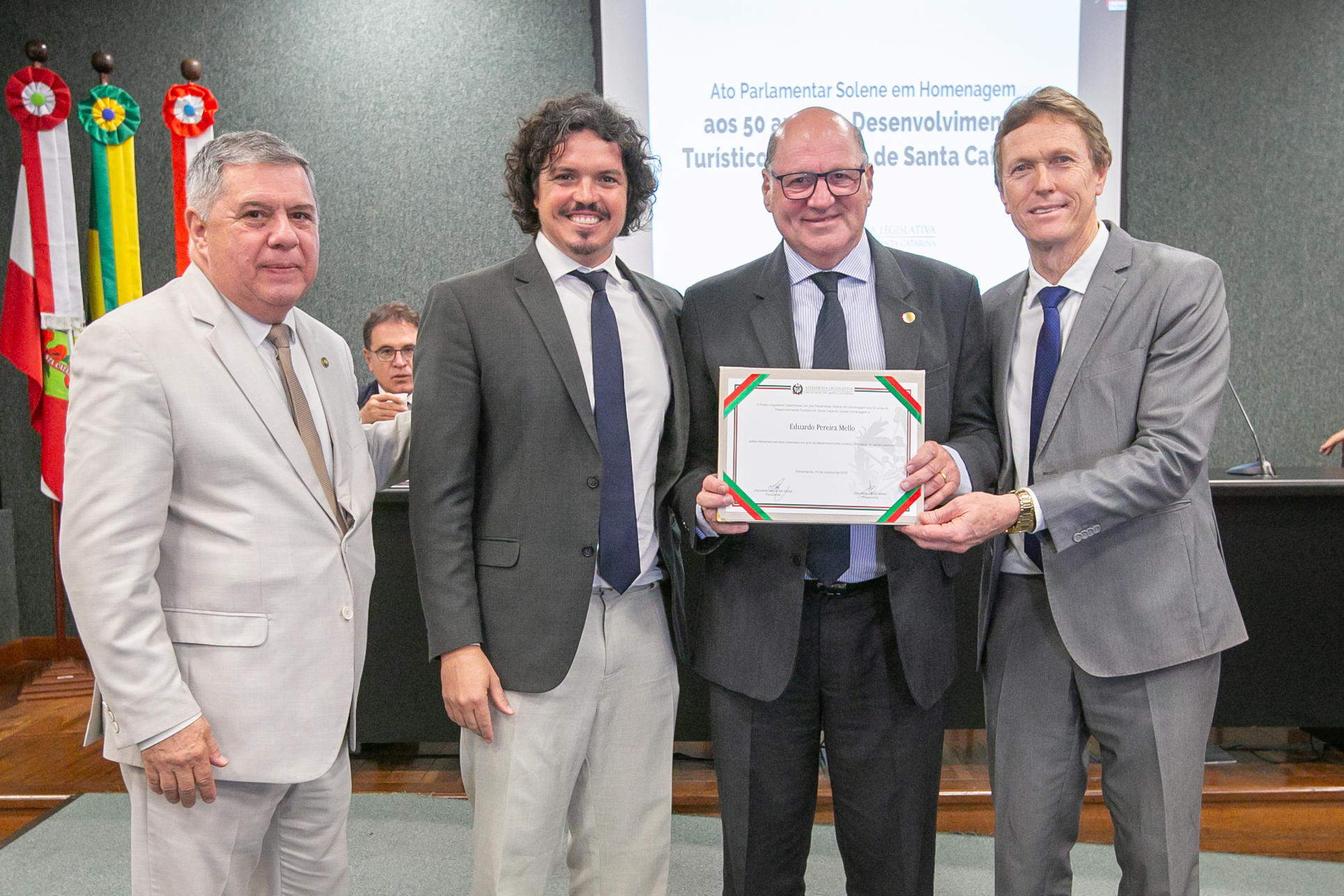 ATO PARLAMENTAR SOLENE - 50 anos do Desenvolvimento Turístico do Estado de Santa Catarina