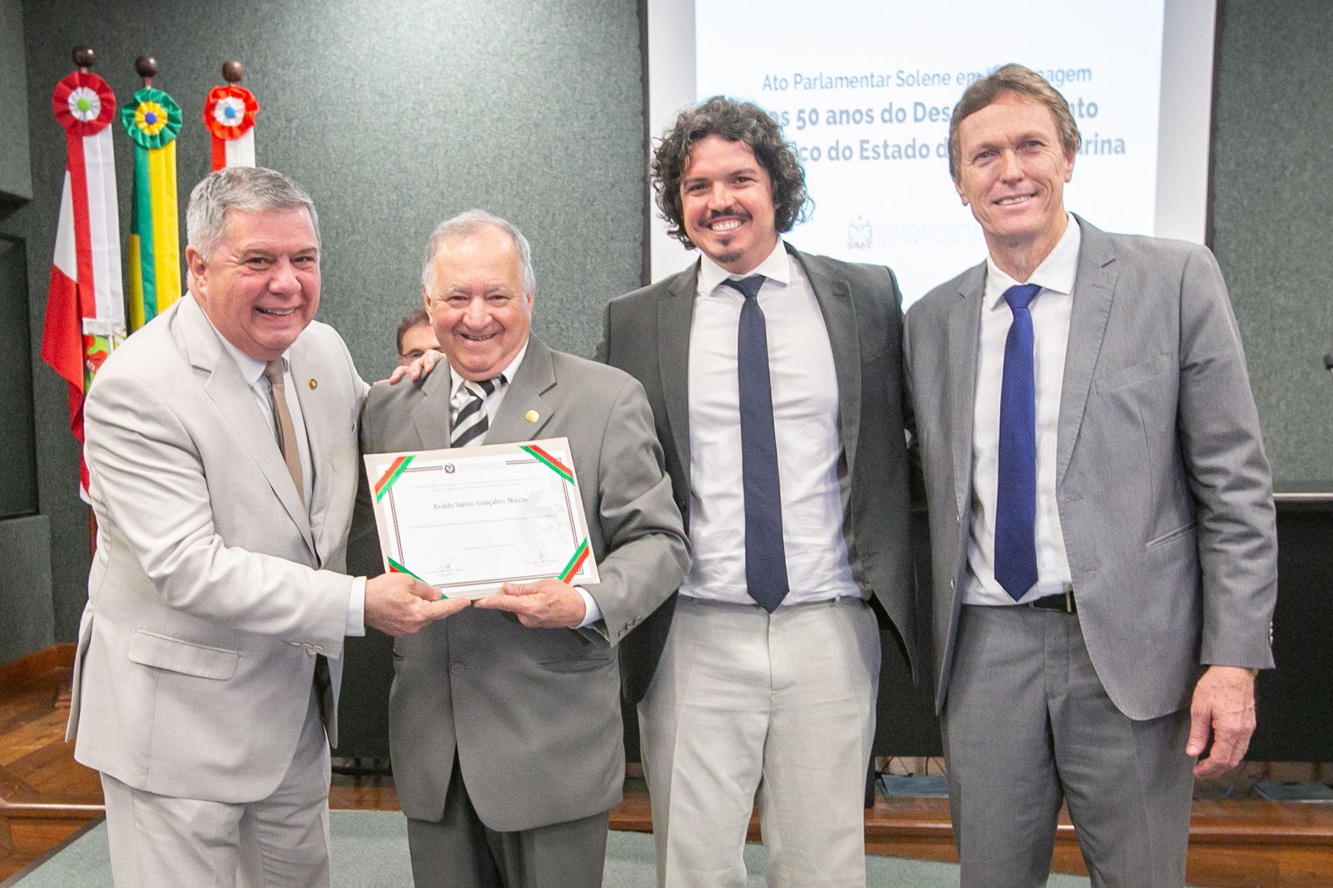 ATO PARLAMENTAR SOLENE - 50 anos do Desenvolvimento Turístico do Estado de Santa Catarina