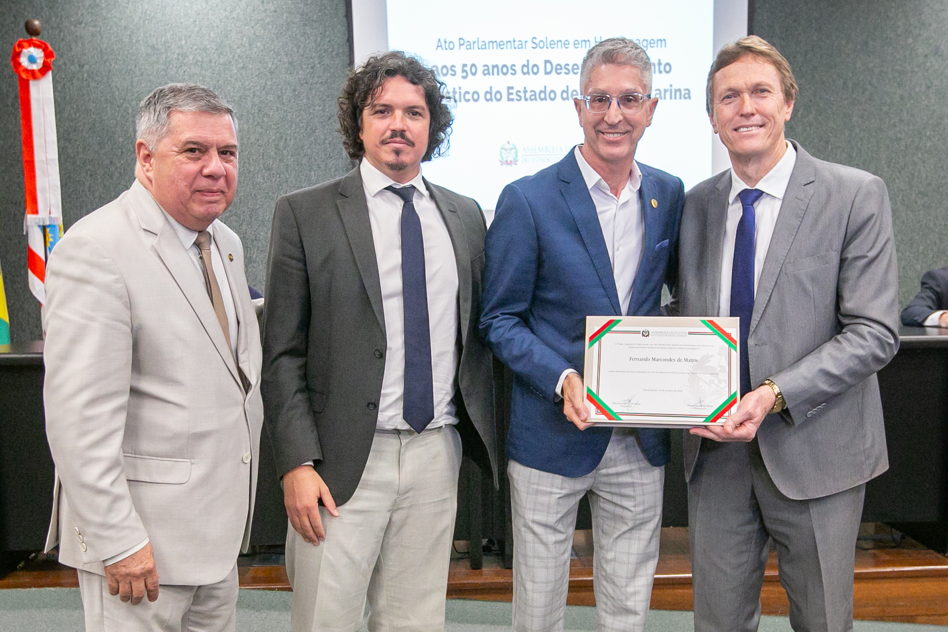 ATO PARLAMENTAR SOLENE - 50 anos do Desenvolvimento Turístico do Estado de Santa Catarina