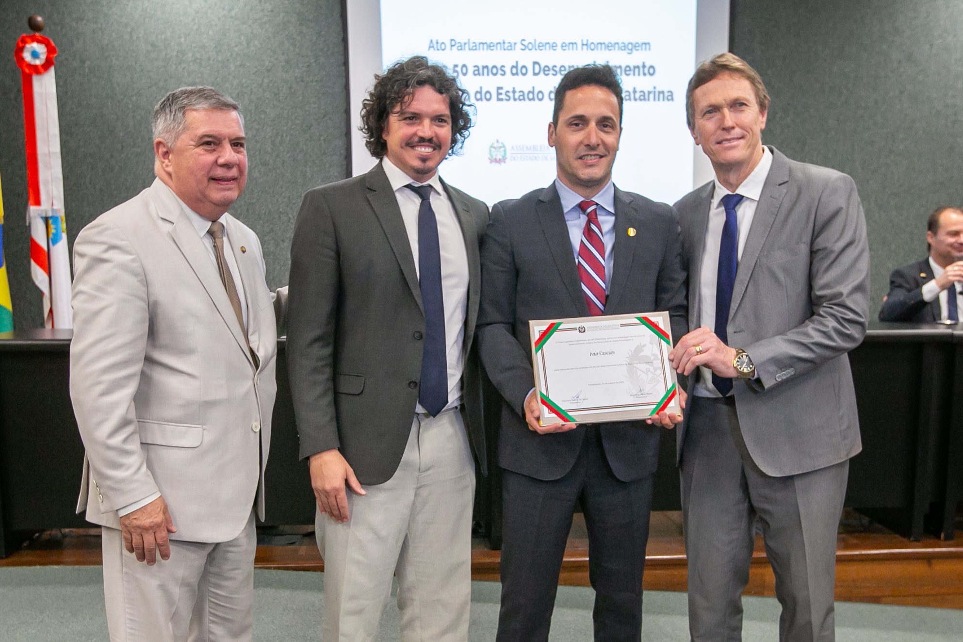 ATO PARLAMENTAR SOLENE - 50 anos do Desenvolvimento Turístico do Estado de Santa Catarina