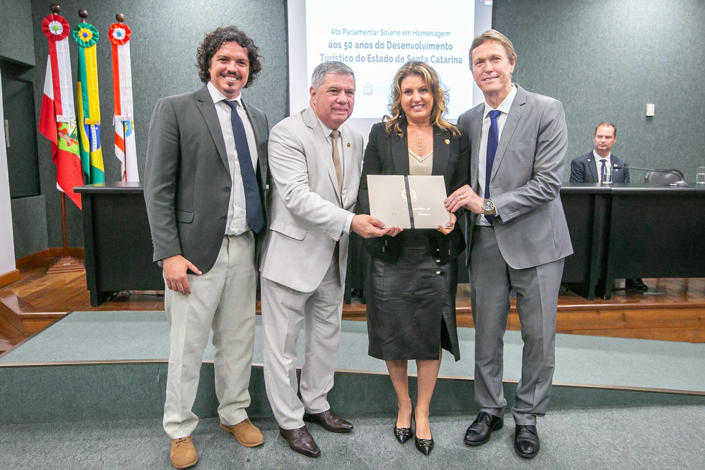 ATO PARLAMENTAR SOLENE - 50 anos do Desenvolvimento Turístico do Estado de Santa Catarina