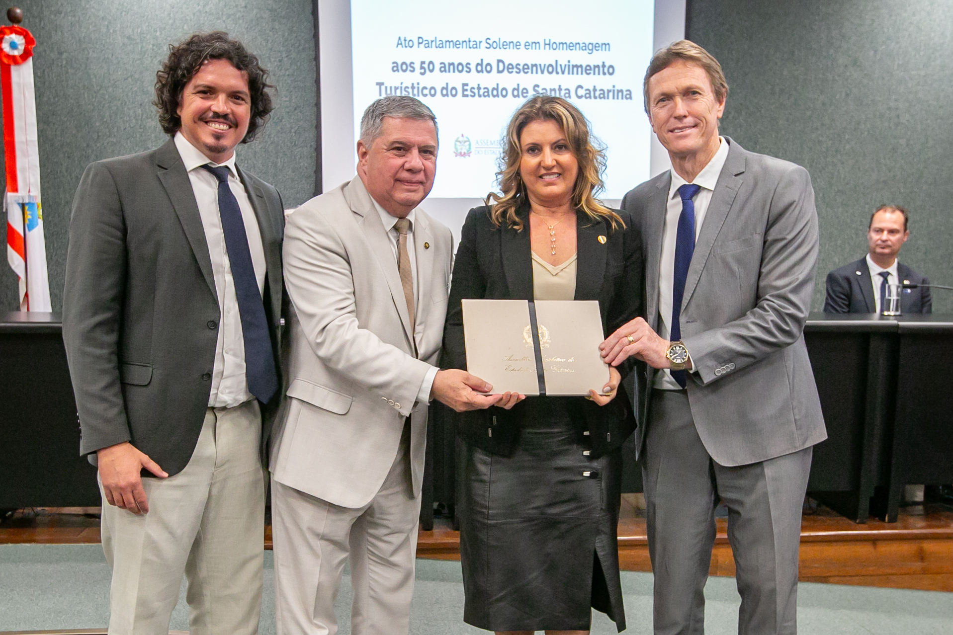 ATO PARLAMENTAR SOLENE - 50 anos do Desenvolvimento Turístico do Estado de Santa Catarina