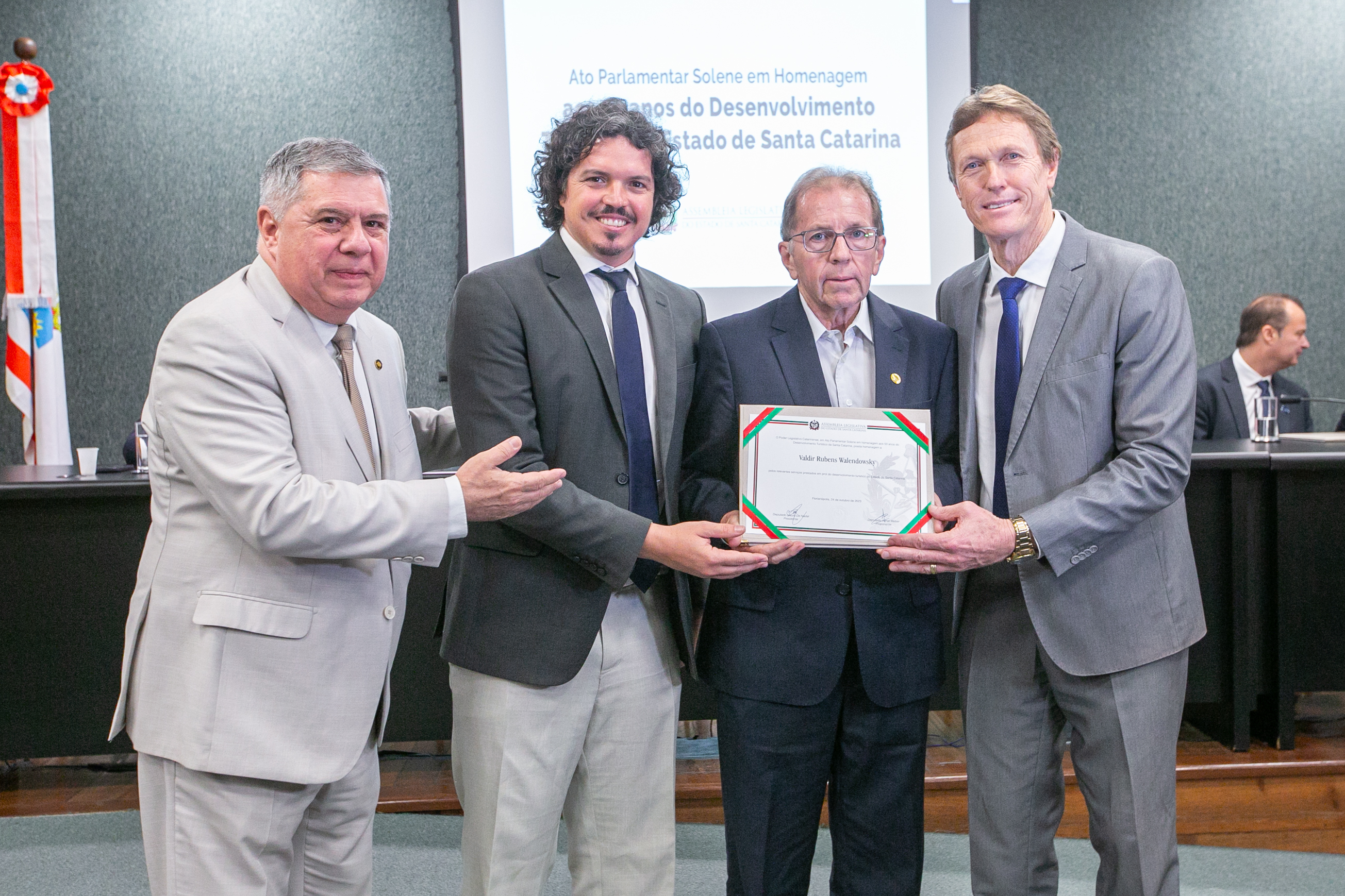 ATO PARLAMENTAR SOLENE - 50 anos do Desenvolvimento Turístico do Estado de Santa Catarina