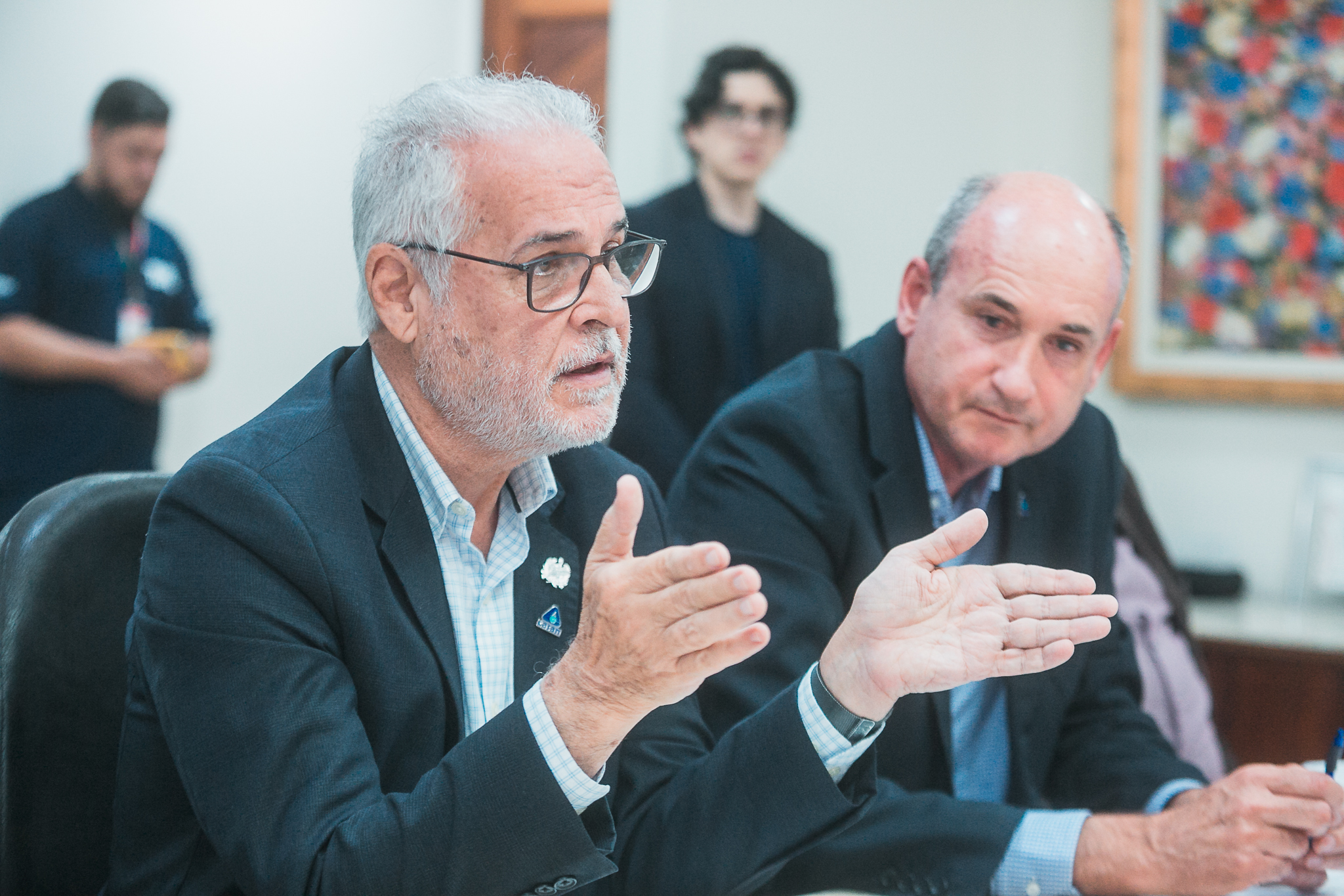 Reunião da Bancada do Oeste com a Diretoria Executiva da CASAN