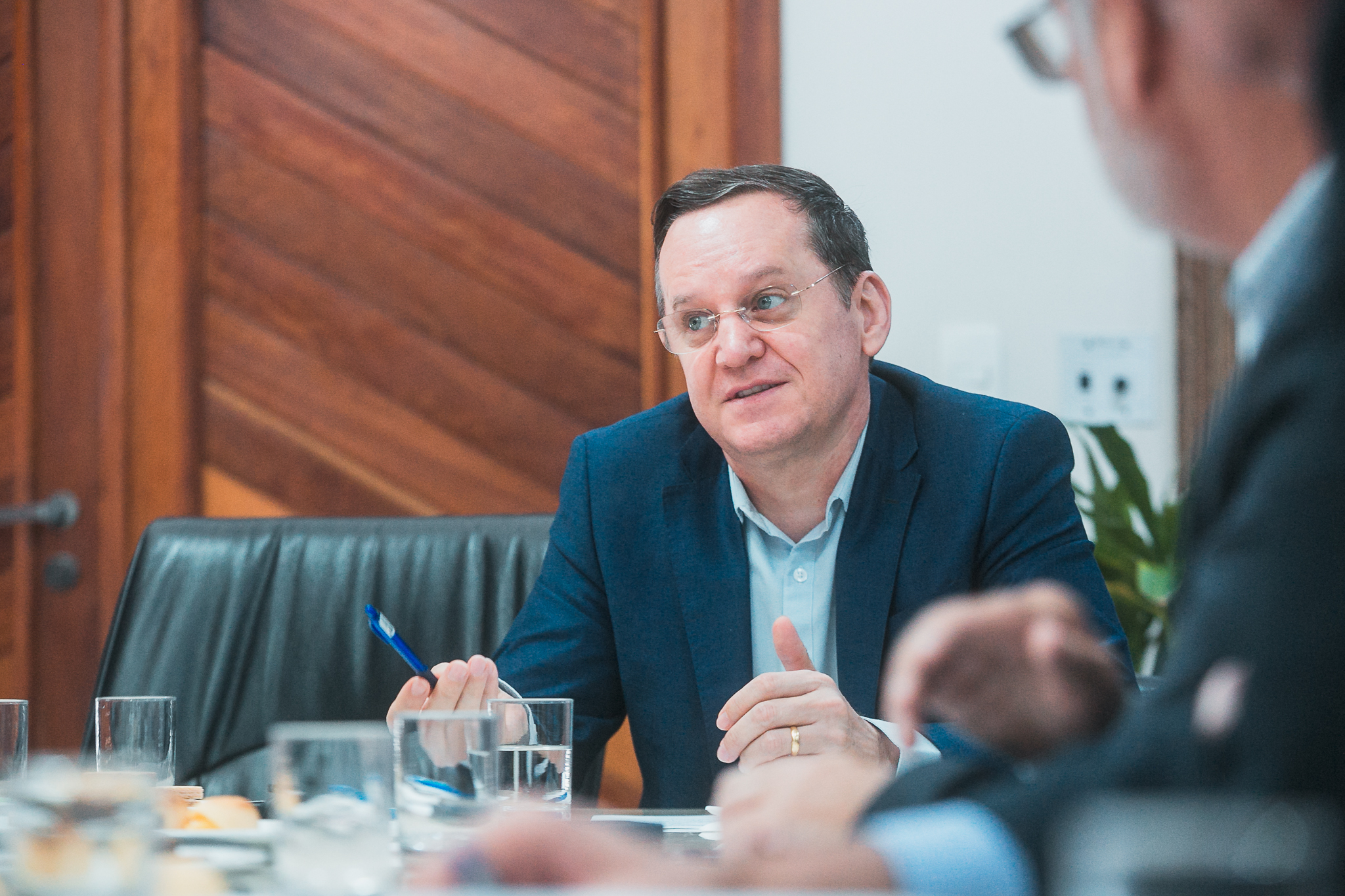 Reunião da Bancada do Oeste com a Diretoria Executiva da CASAN