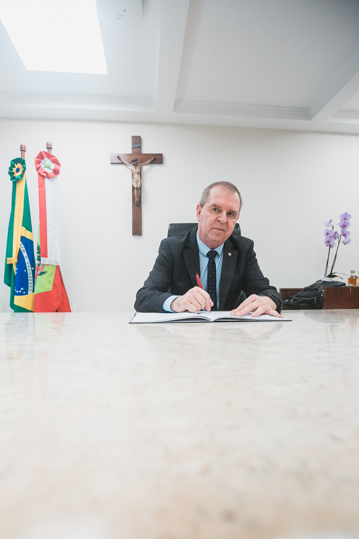 Deputado Maurício Eskudlark assume a presidência da ALESC