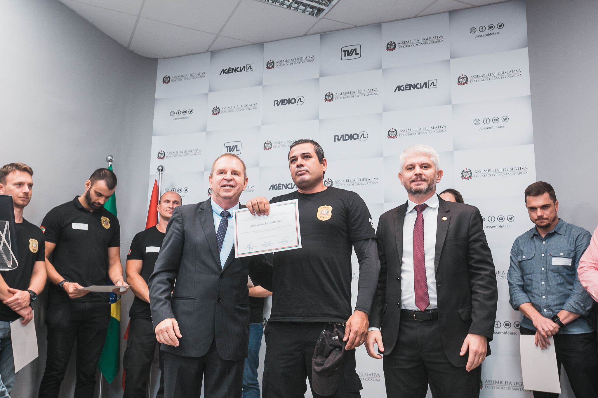Moção de Aplauso - Policiais Civis - Dep. Maurício Eskudlark e Dep. Egídio Ferrari