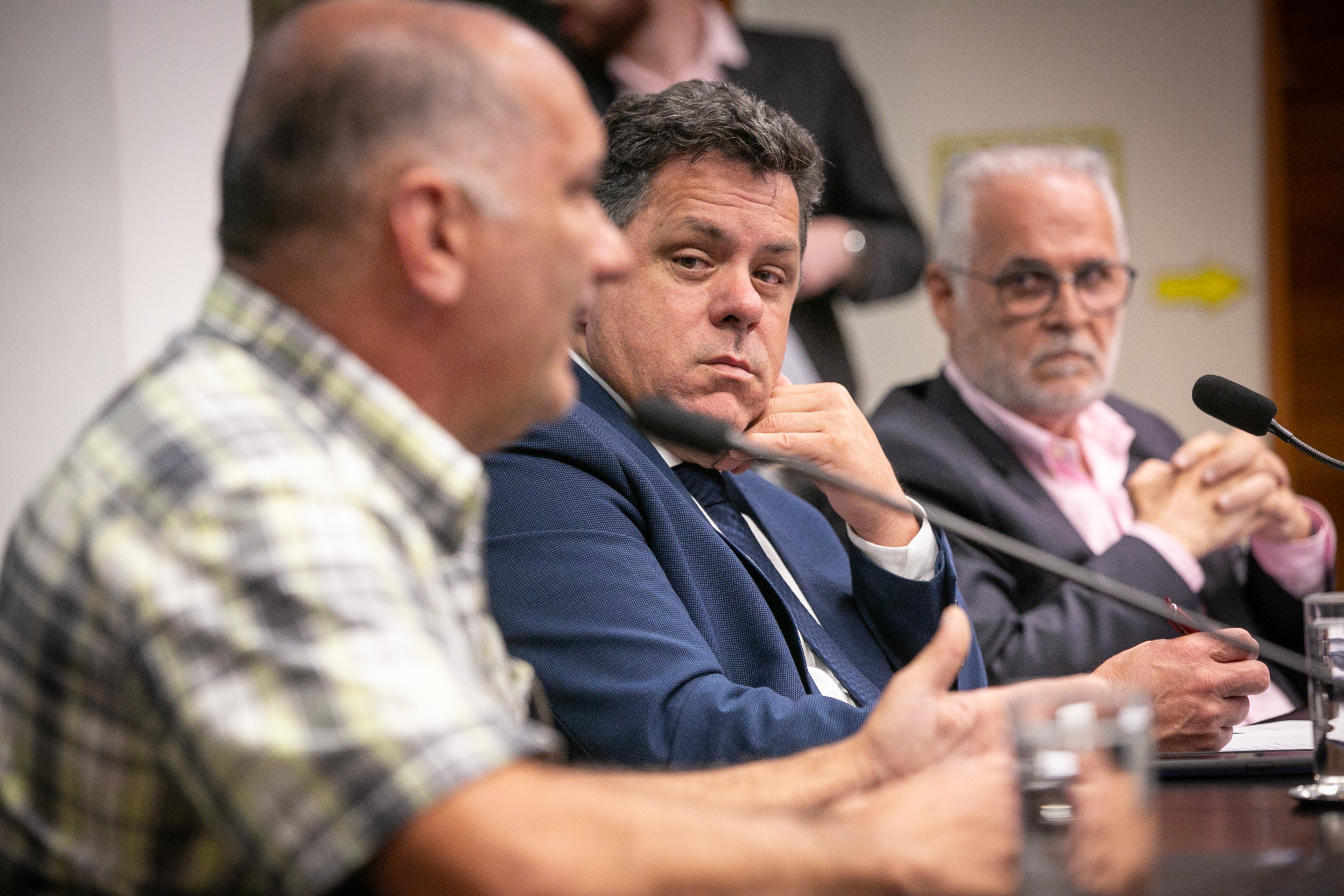 Fernando Azevedo- representante dos moradores atingidos pelo rompimento do reservatório