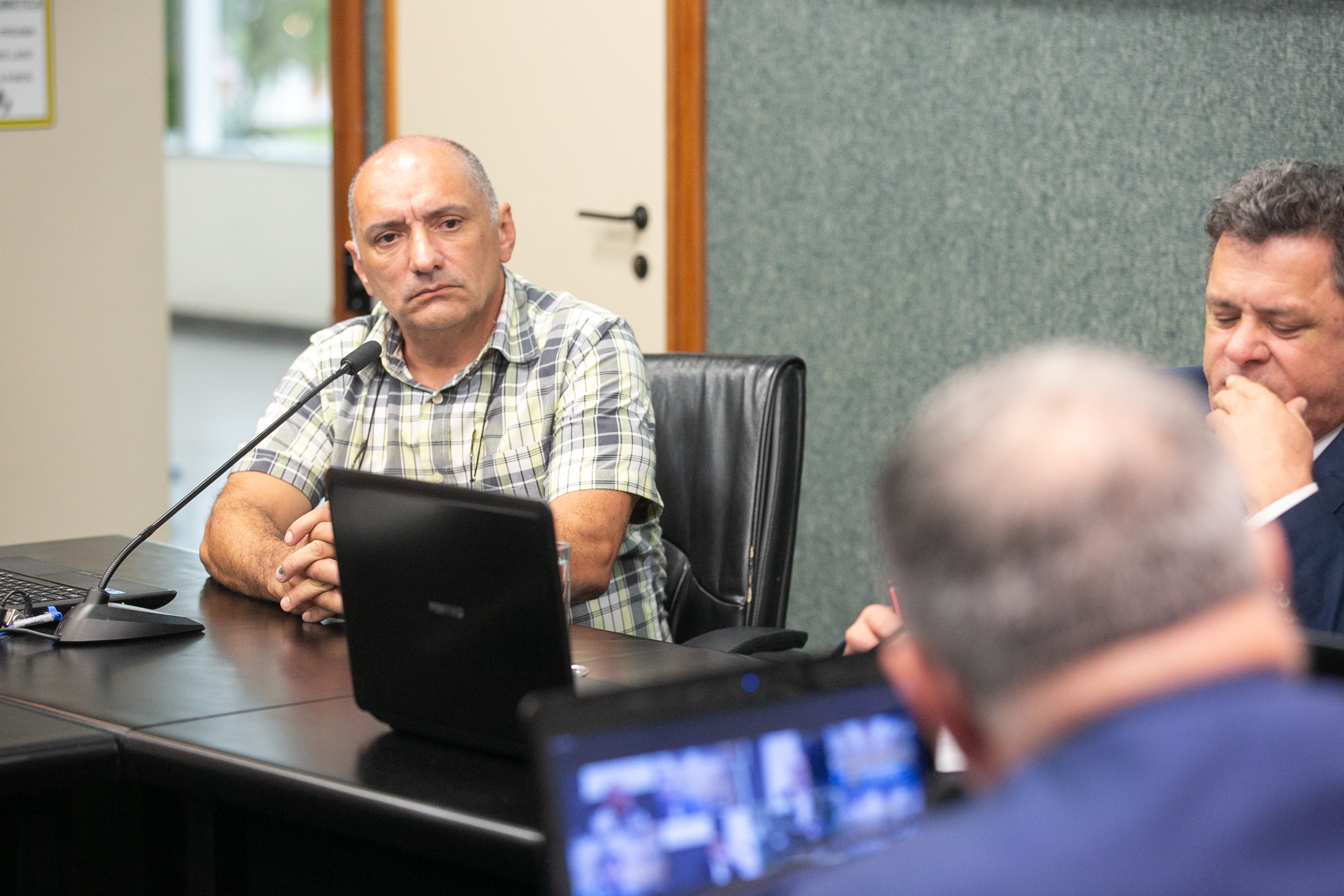 Fernando Azevedo- representante dos moradores atingidos pelo rompimento do reservatório