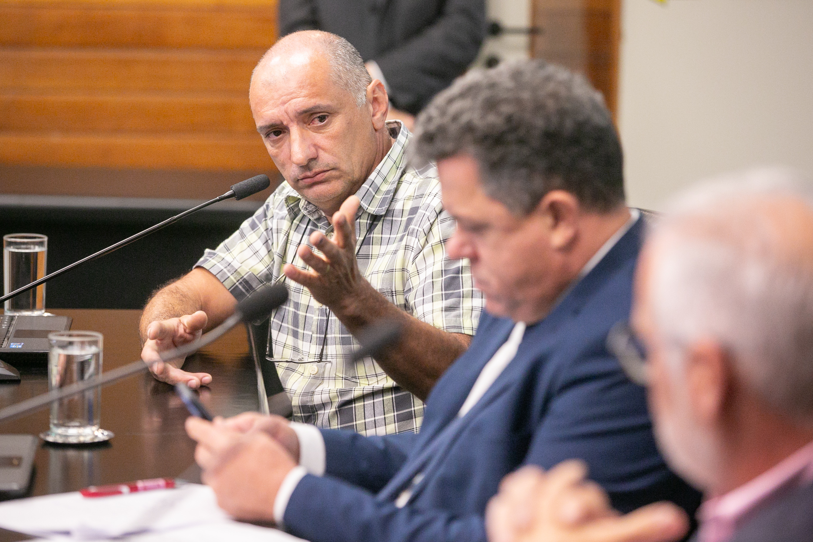 Fernando Azevedo- representante dos moradores atingidos pelo rompimento do reservatório