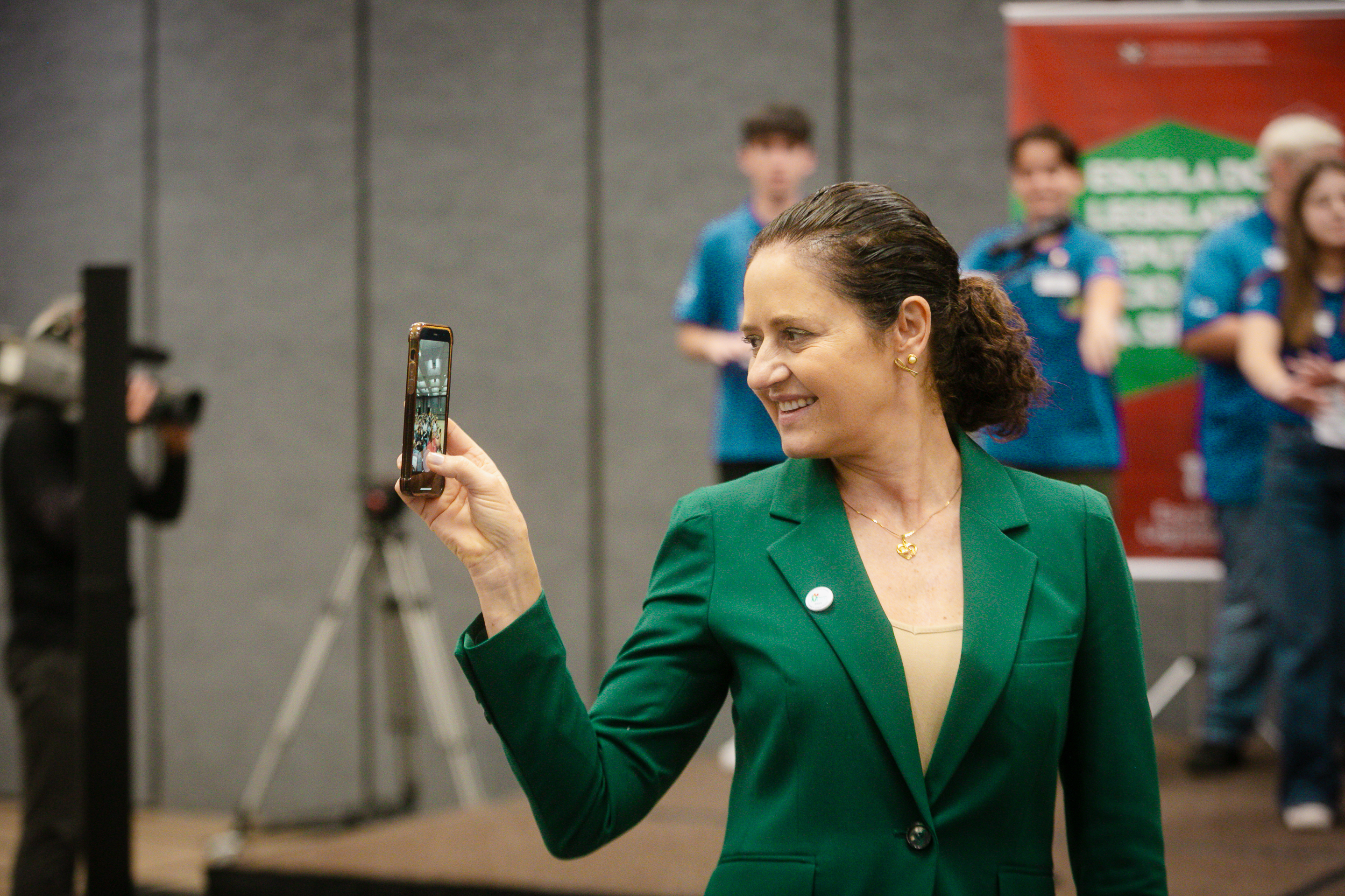 Marlene Fengler - presidente da Escola do Legislativo Deputado Lício Mauro da Silveira