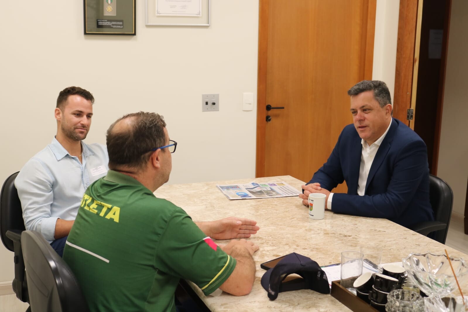 Deputado Ivan Naatz (PL) vem debatendo o projeto com entidades do setor de pesca submarina. ( Divulgação).