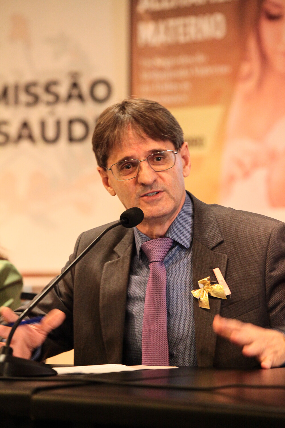 Deputado Neodi Saretta (PT), presidente da Comissão de Saúde da Alesc.