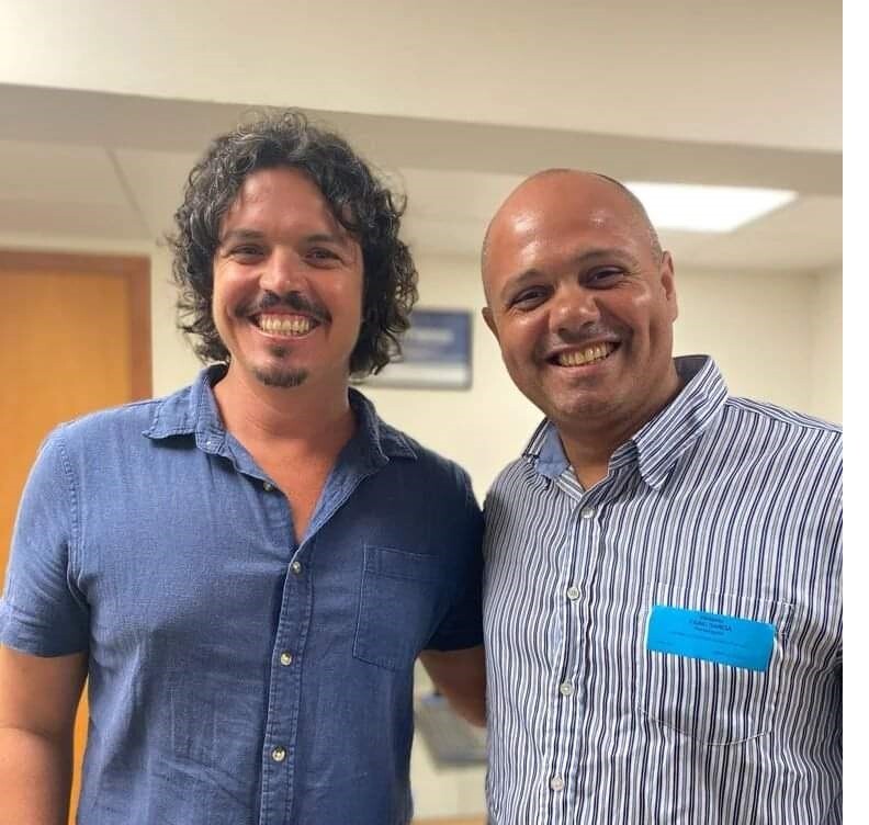 Deputado Marquito e produtor cultural Fábio Garcia FOTO: Divulgação