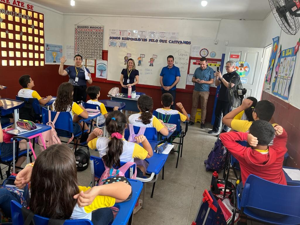 Minotto visita Sobral e conhece experiência educacional de sucesso