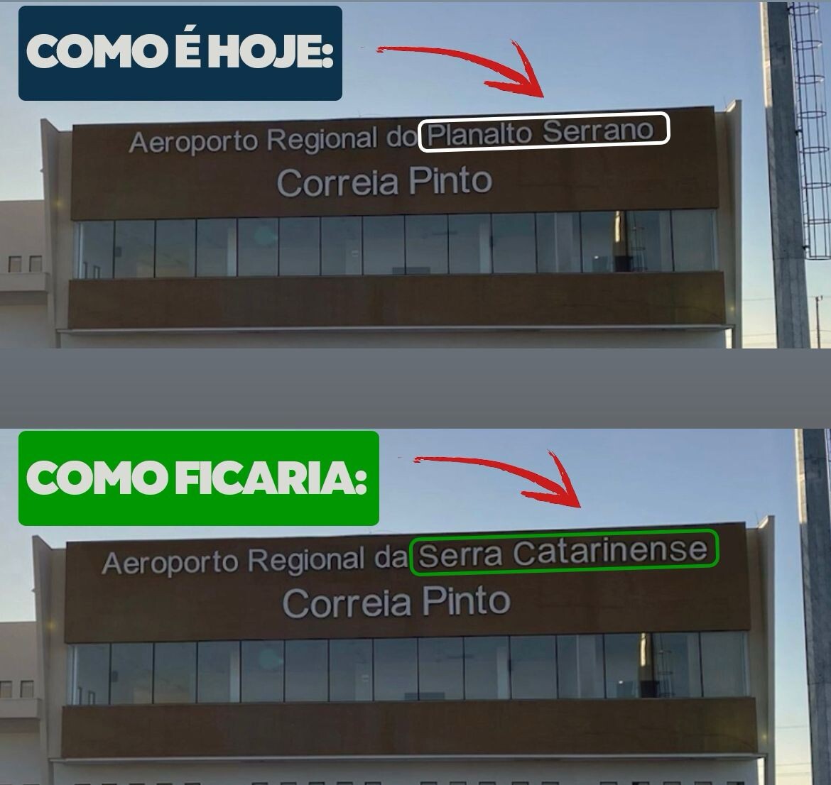 Assembleia Legislativa aprova mudança de nome do Aeroporto da Serra