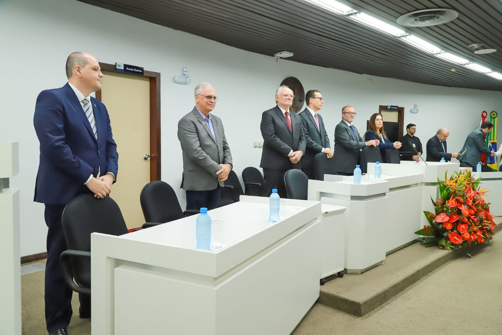 Deputado Dr Vicente no Fórum de Jaraguá do Sul