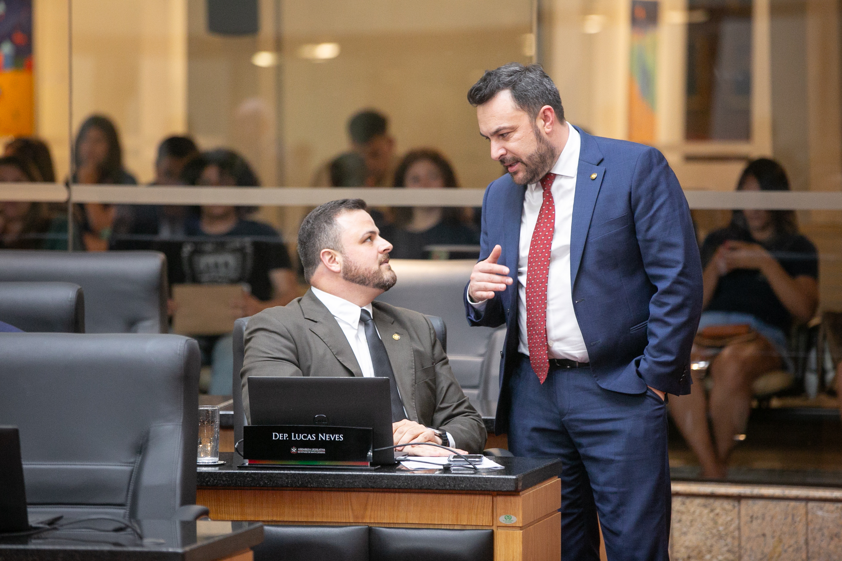 - Deputado Lucas Neves (Podemos) 	
- Deputado Marcius Machado (PL)