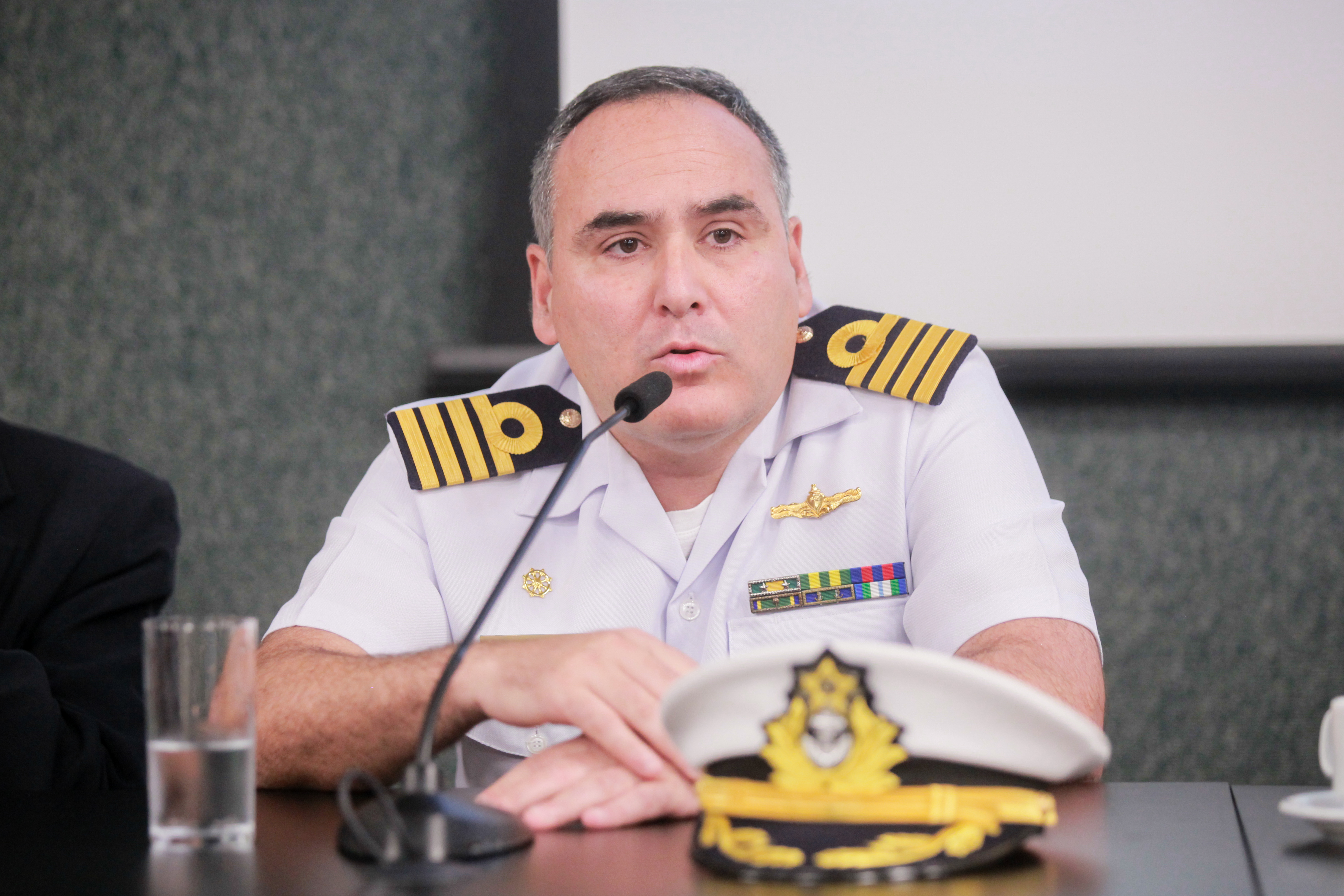 com. Rodrigo Santa Rita - capitão dos portos de SC
