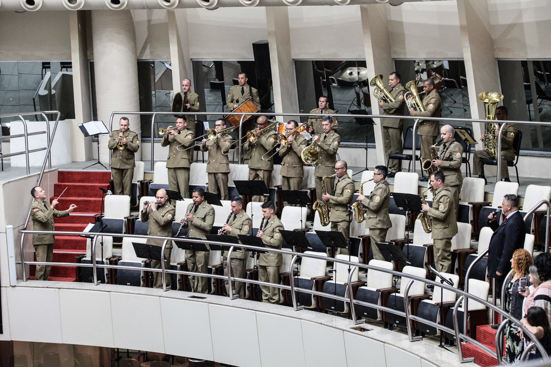 Sessão especial em comemoração dos 130 anos da Banda de Música da Polícia Militar de Santa Catarina