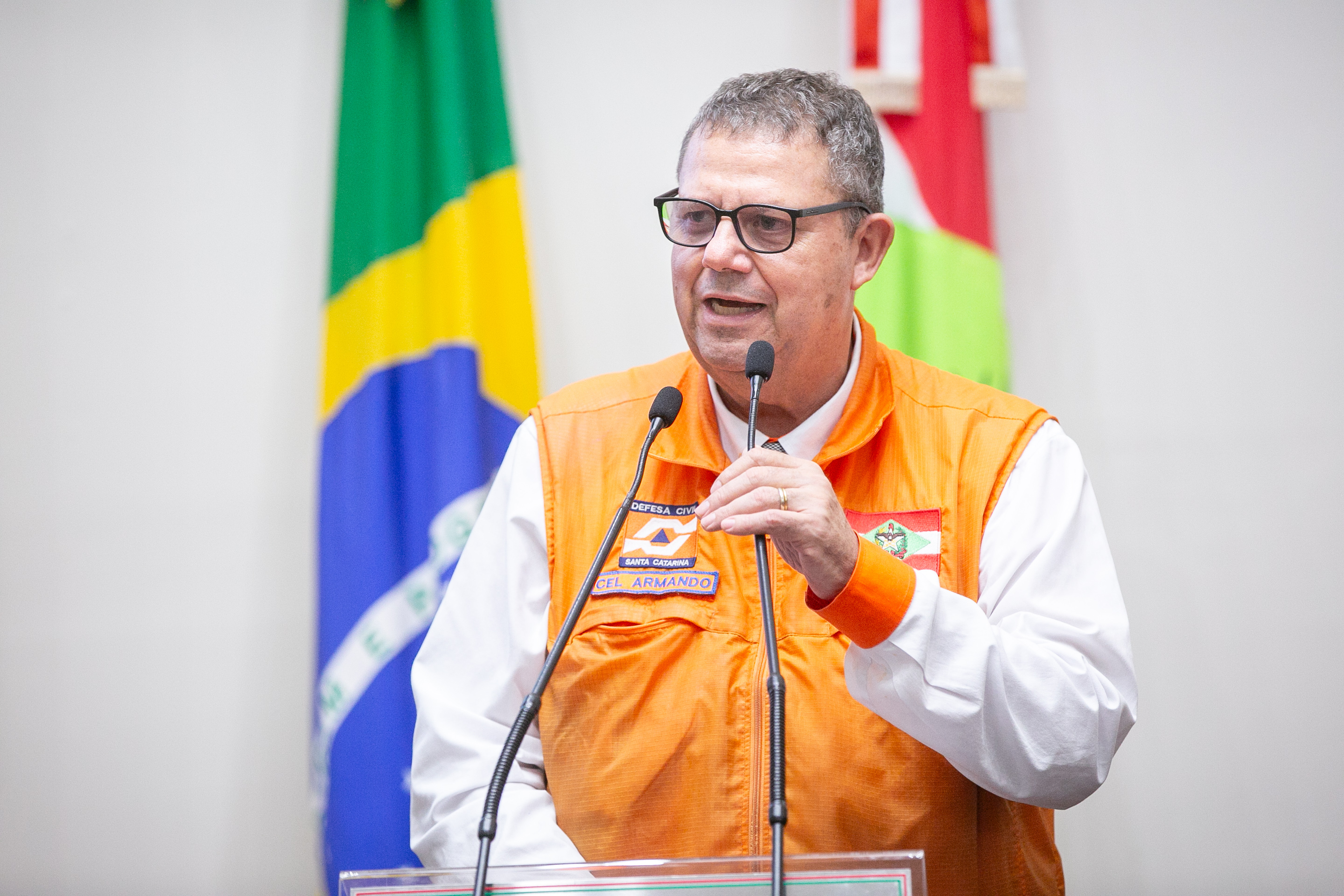 INTERRUPÇÃO DA SESSÃO – Defesa Civil