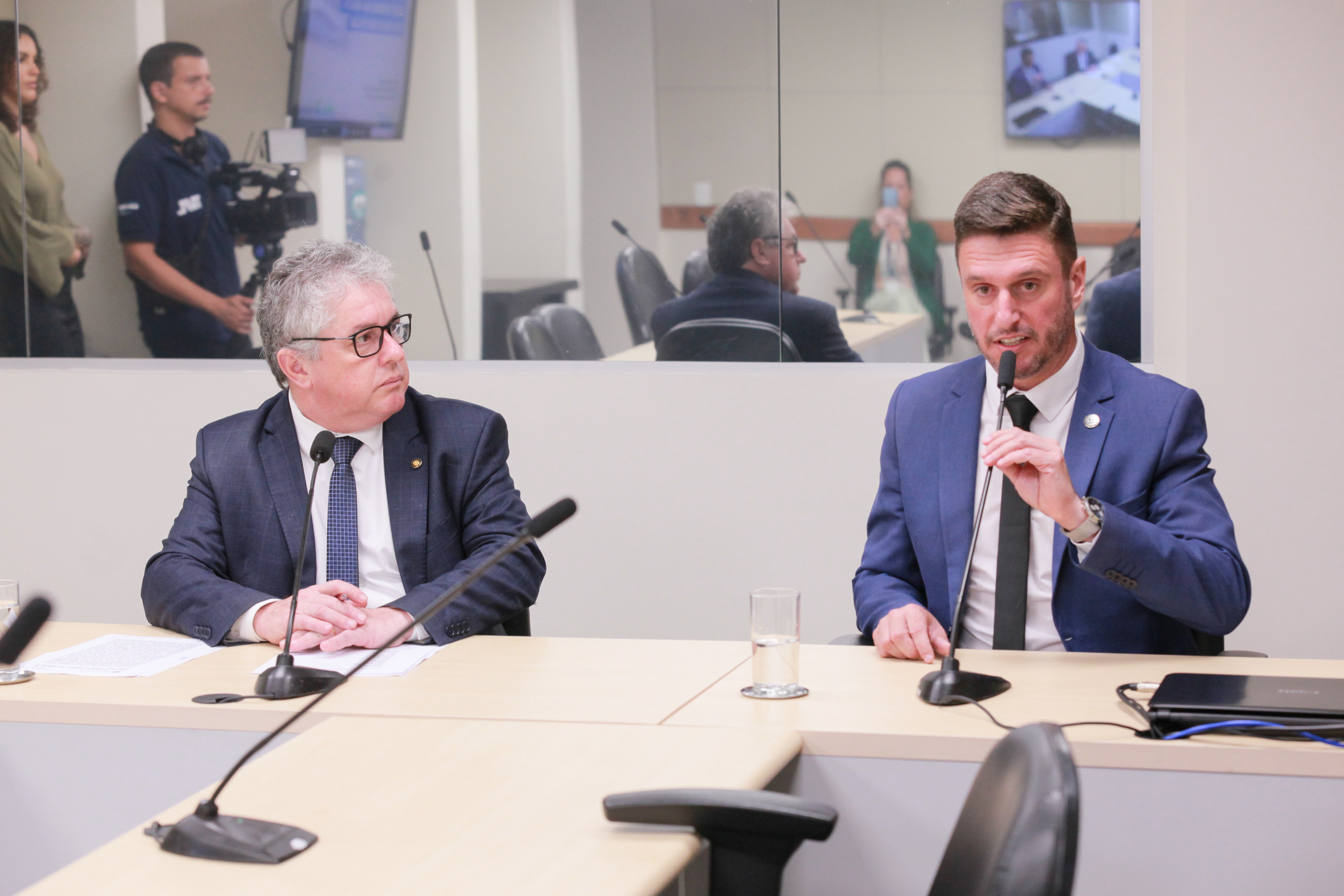 - Deputado Tiago Zilli (MDB) -José Eduardo Rothbarth Tomé - Prefeito Rio do Sul