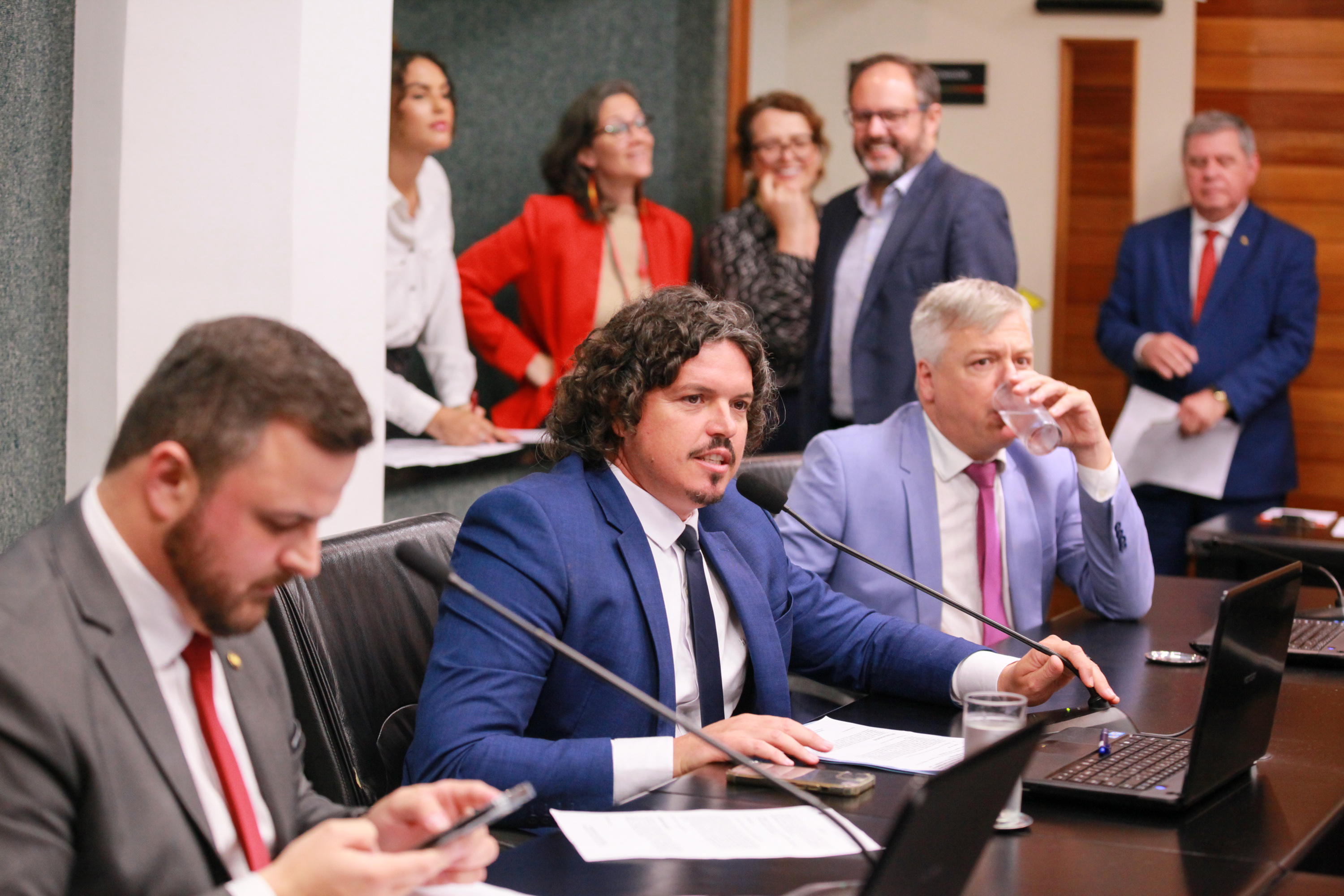 - Deputado Lucas Neves (Podemos) - Deputado Marquito (PSOL)
 - Deputado Fabiano da Luz (PT)