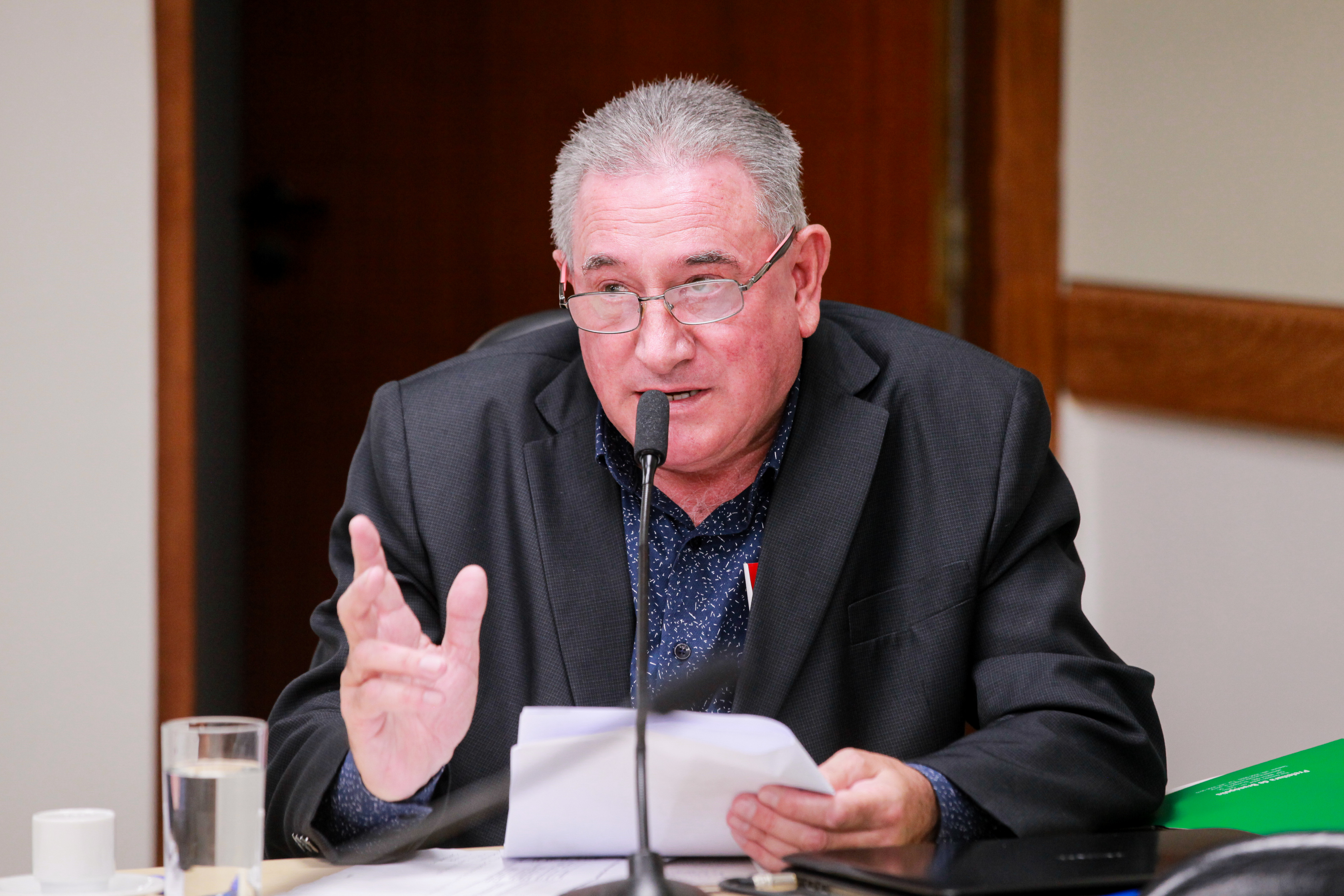 Valcir Canuto- Prefeito de Brunopólis e presidente da AMPLASC