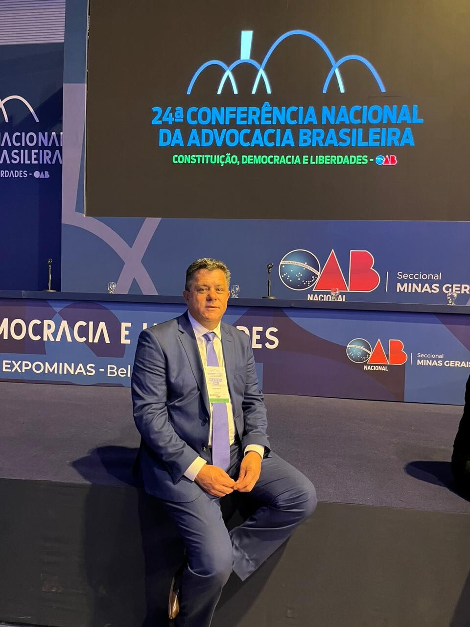 Deputado Ivan Naatz participa dos debates nacionais sobre Direito, Constituição e democracia FOTO:Divulgação