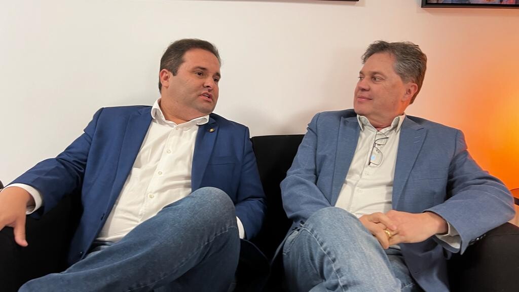 Deputado Sérgio Guimarães e o promotor de Justiça Daniel Paladino. Foto: Paulo Cesar