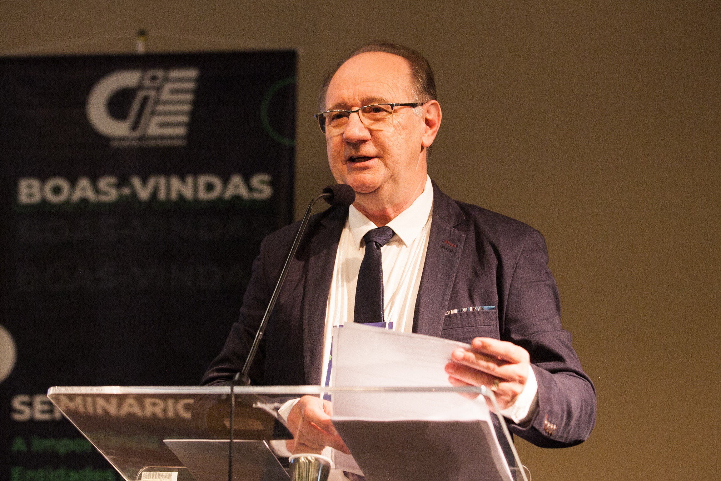 Presidente do CIEE-SC, Luiz Carlos Floriani