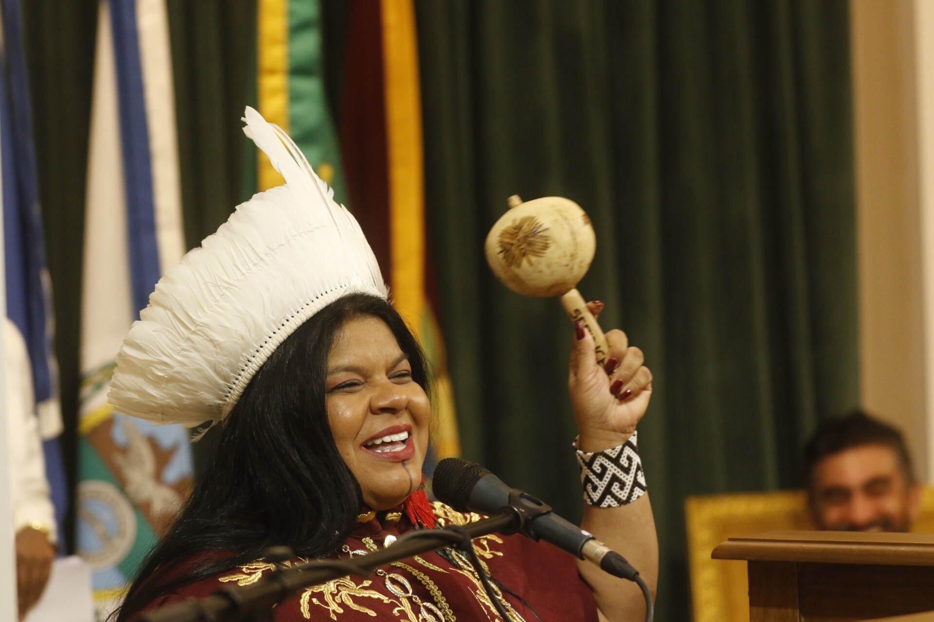 Ministra dos Povos Indígenas, Sonia Guajajara FOTO: Fernando Frazão/Agência Brasil