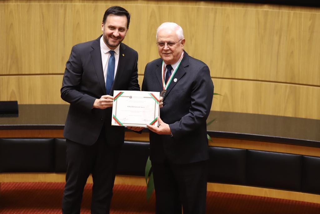 Deputado Pepê Collaço e Arilton Barreiros de Souza