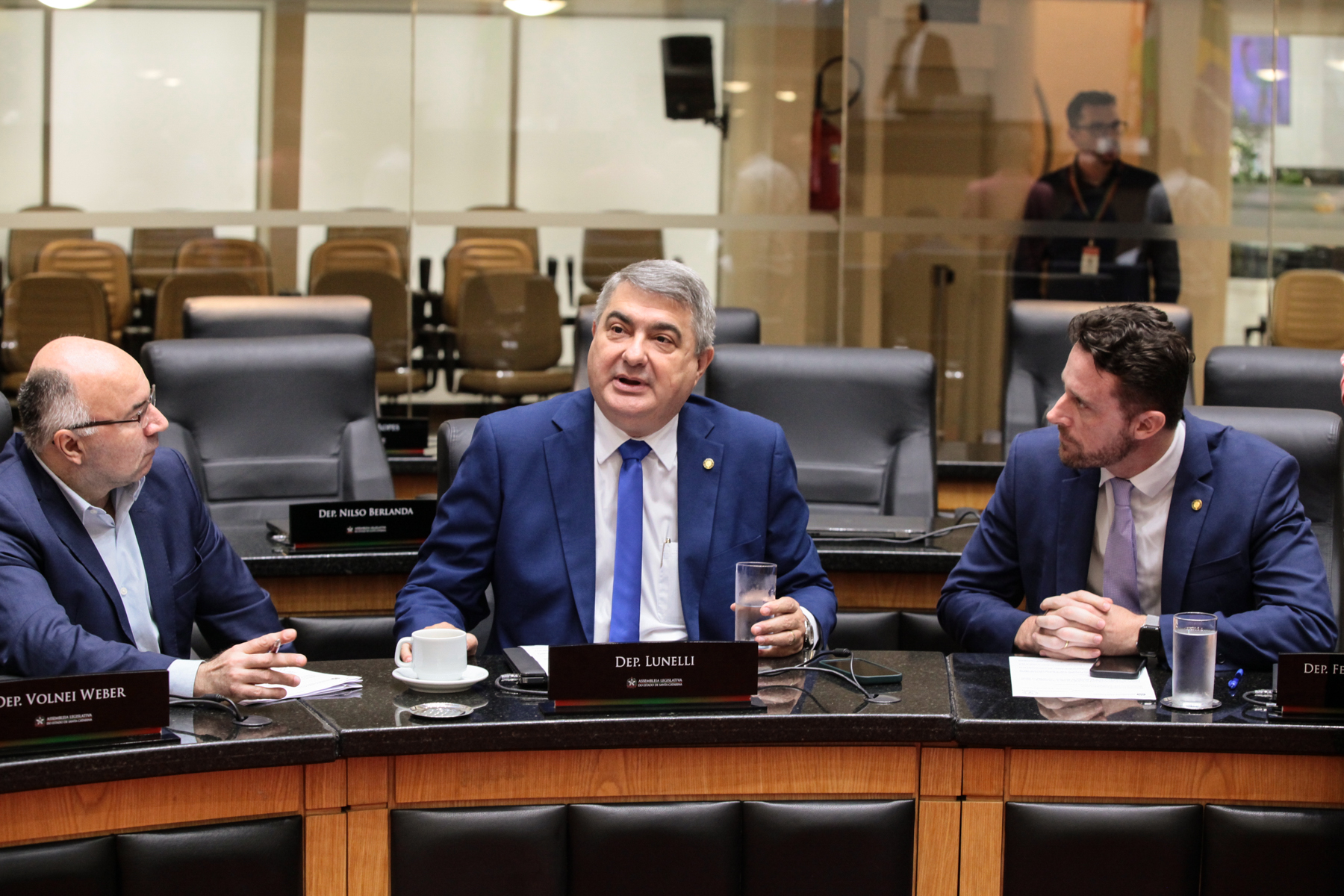 - Deputado Antídio Lunelli (MDB) 	
 - Deputado Fernando Krelling (MDB)