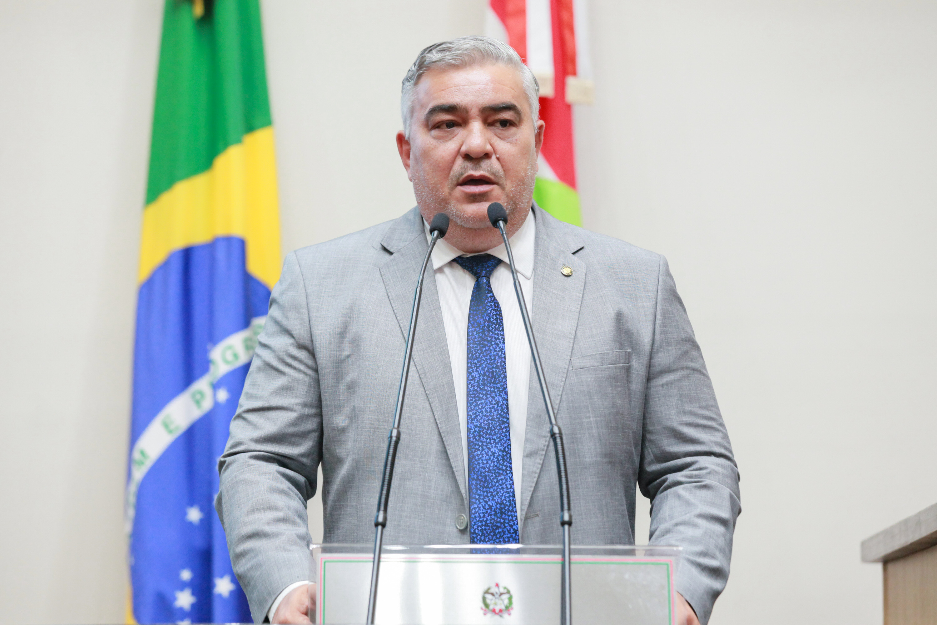 Deputado Sargento Lima, proponente da audiência.