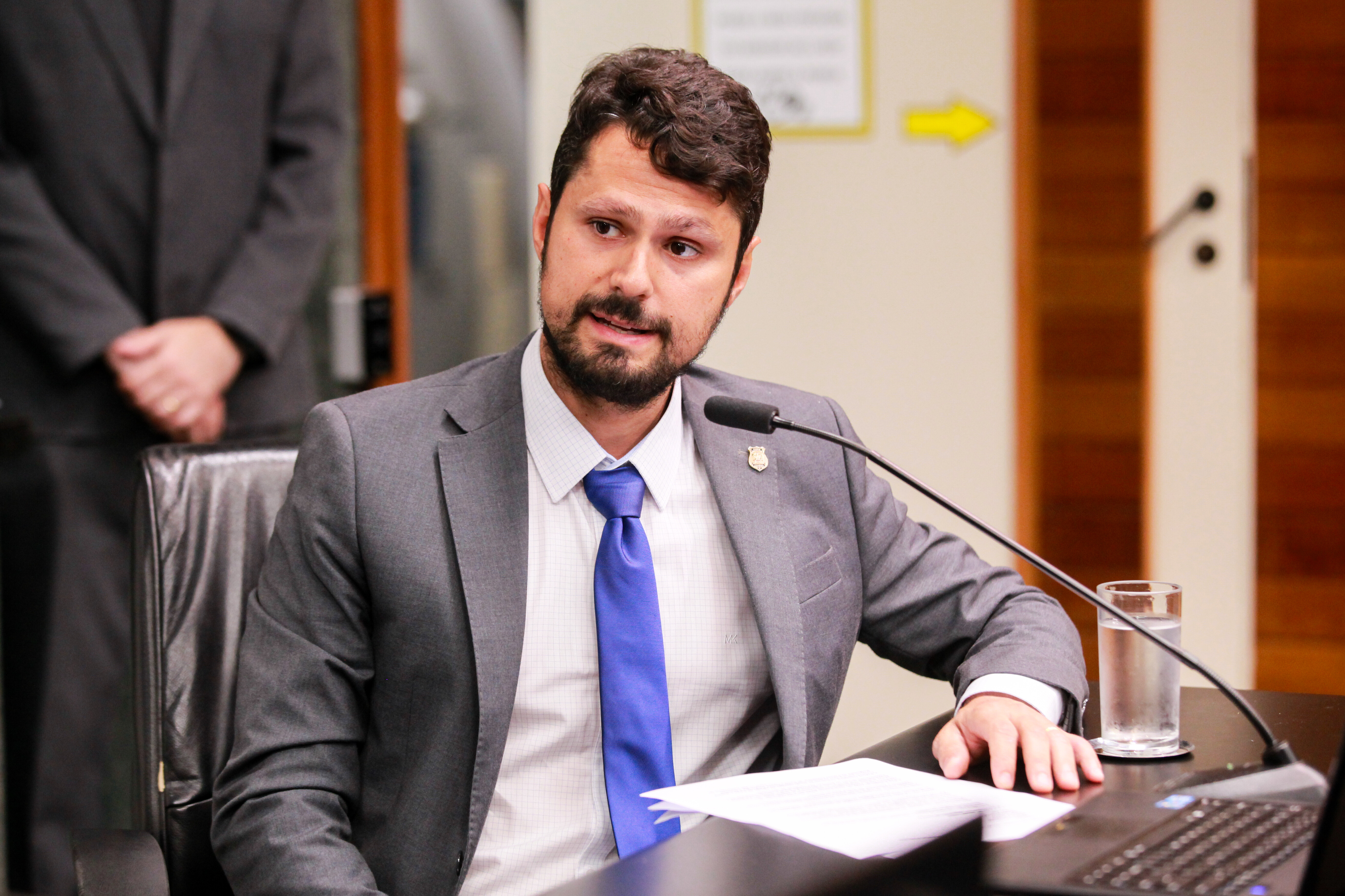 Diretor da Academia de Perícia da Polícia Científica de SC, Luan Alves Carneiro.