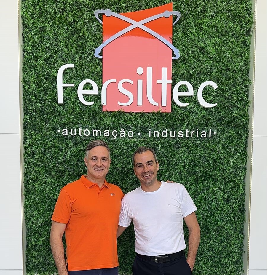 Deputado Matheus Cadorin na Fersiltec, em Timbó