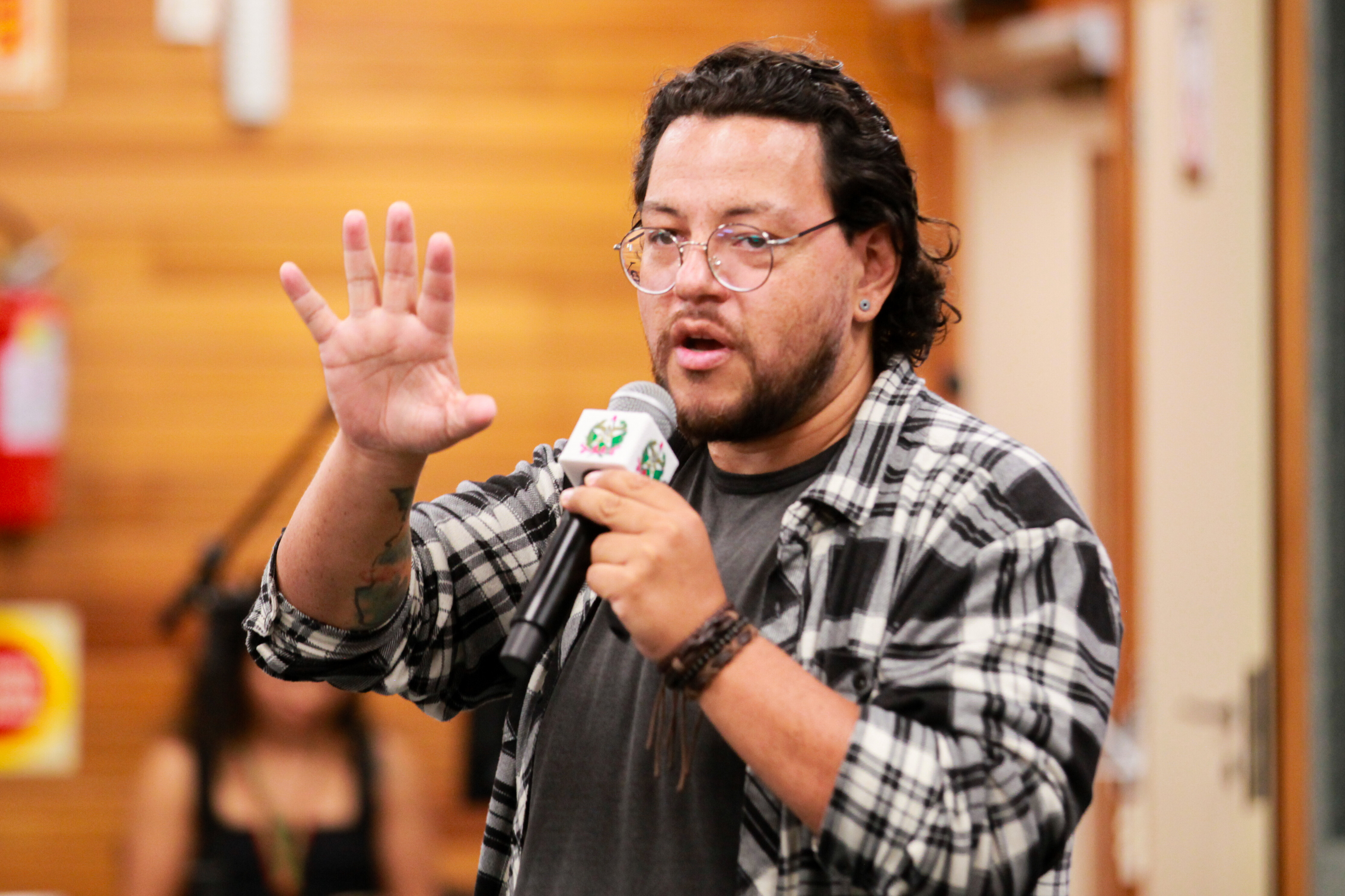 Jeff Lima apresentou o case da PAQ na formação de novas lideranças em tecnologia e inovação