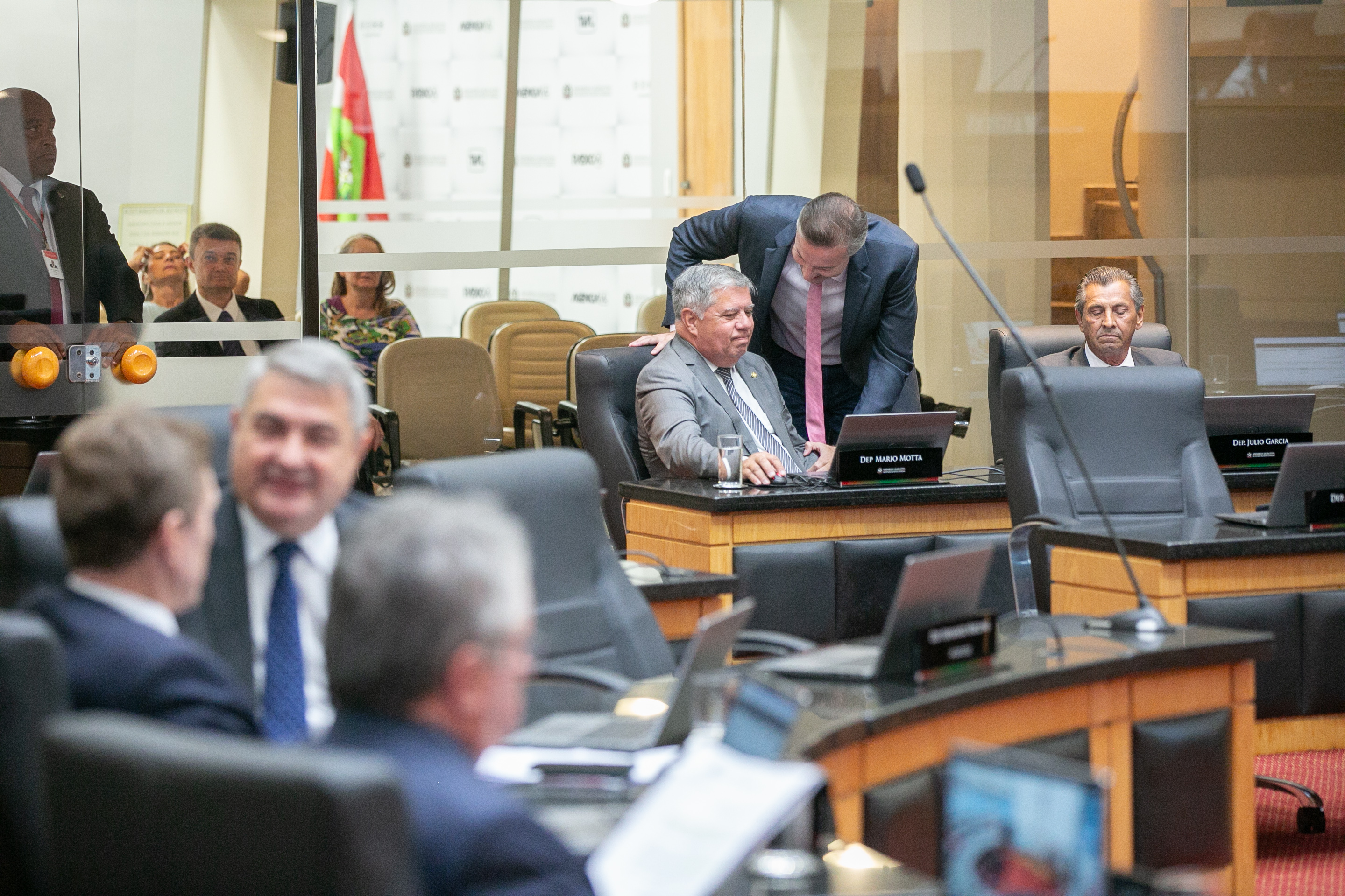 - Deputado Mário Motta (PSD) - Deputado Julio Garcia (PSD)