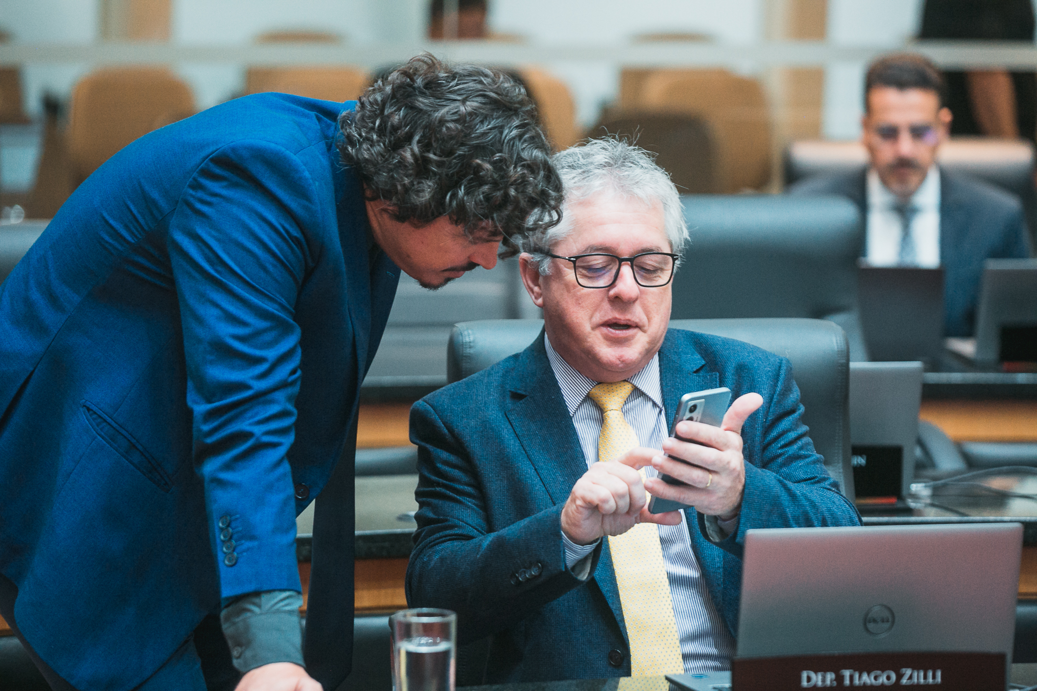 - Deputado Marquito (PSOL) - Deputado Tiago Zilli (MDB)